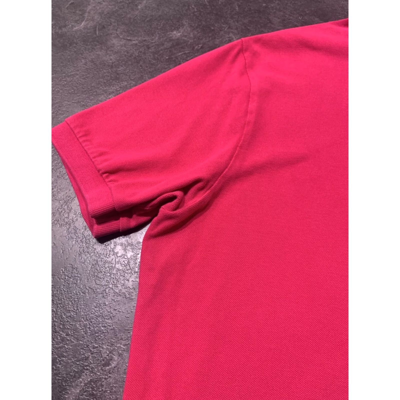 Polo Ralph Lauren VINTAGE Polo Ralph Lauren Mens Pink Solid Polo Shirt Size XL, Short Sleeve, Embroidered Green Pony, 80s/90s Size US XL / EU 56 / 4 - 6 Thumbnail