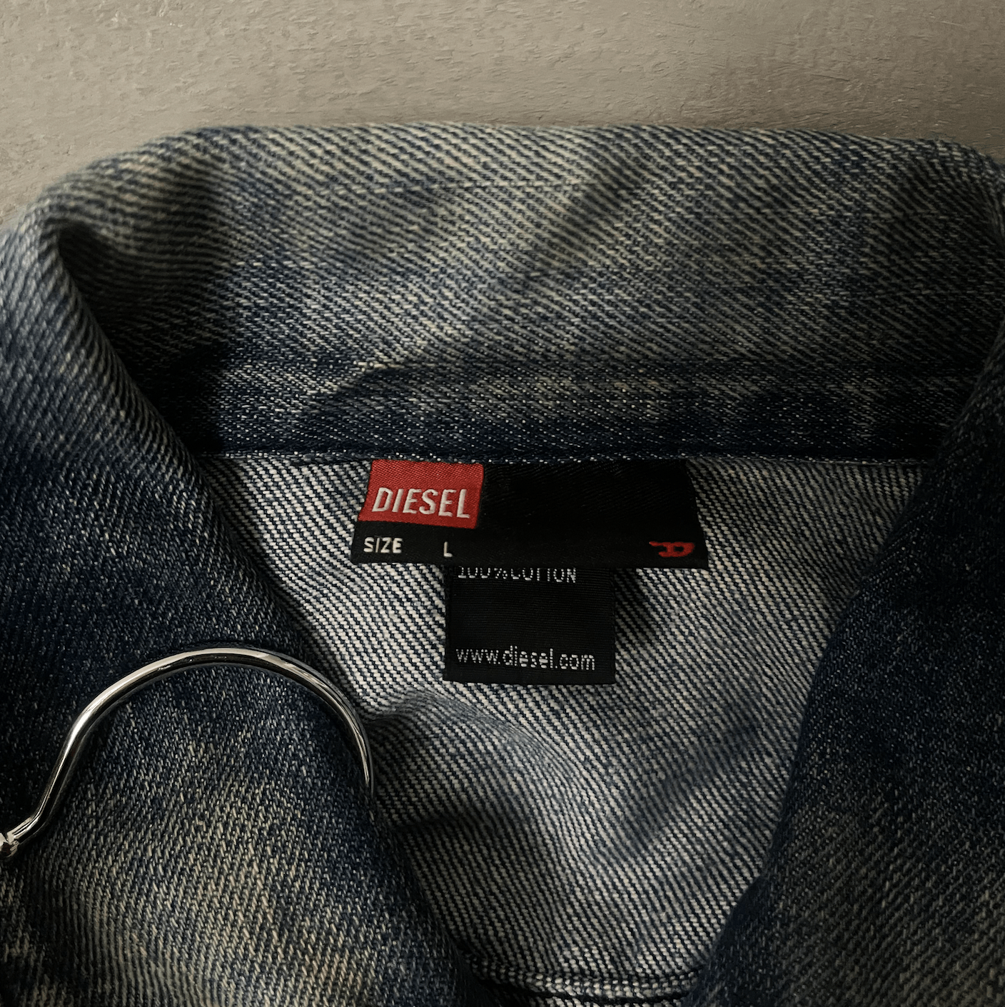 Diesel Vintage Diesel Denim Jacket Size L / US 10 / IT 46 - 7 Thumbnail