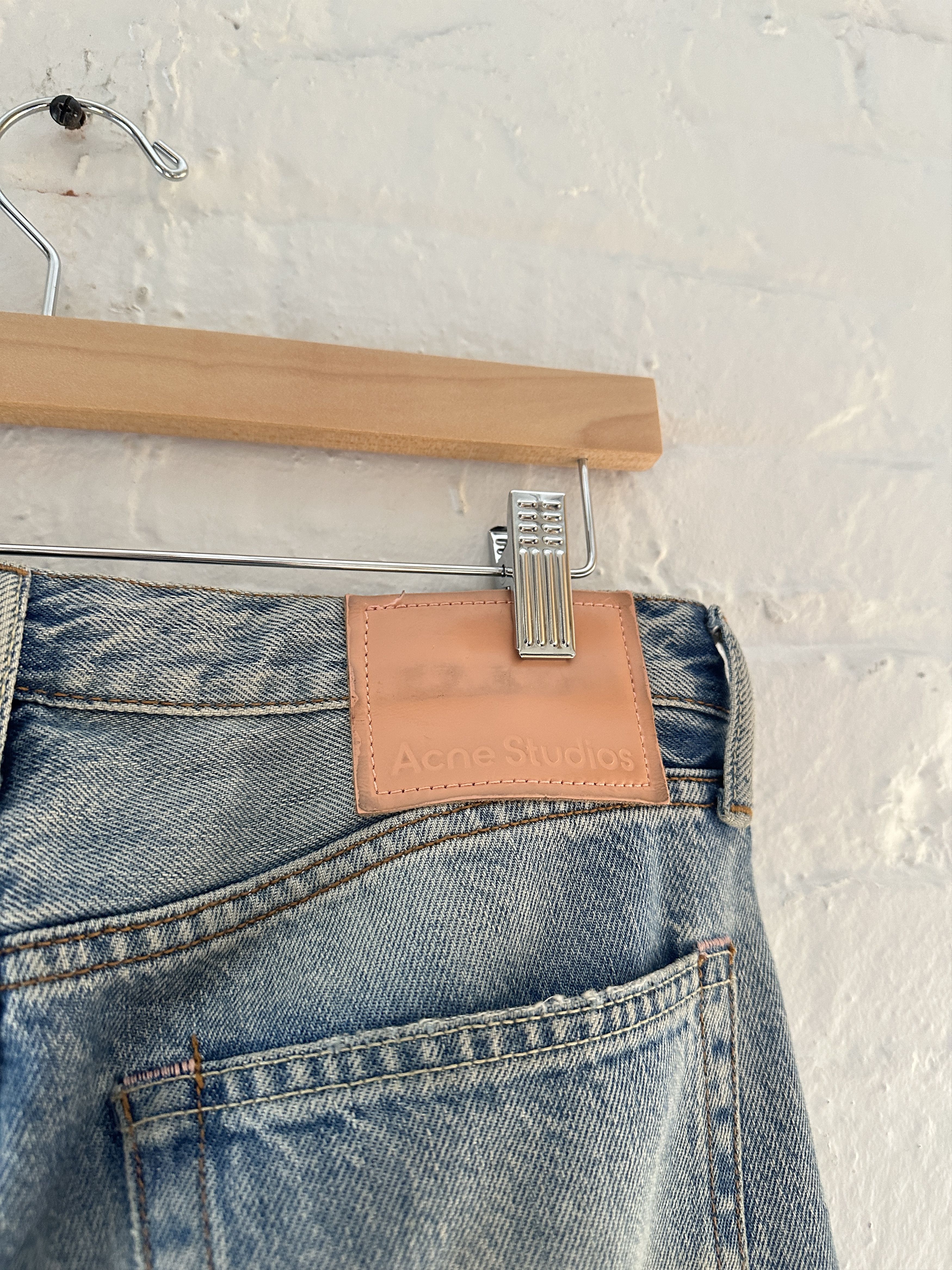 Acne Studios Acne Studios 1996 Light Blue Trash Jeans Size US 30 / EU 46 - 5 Thumbnail