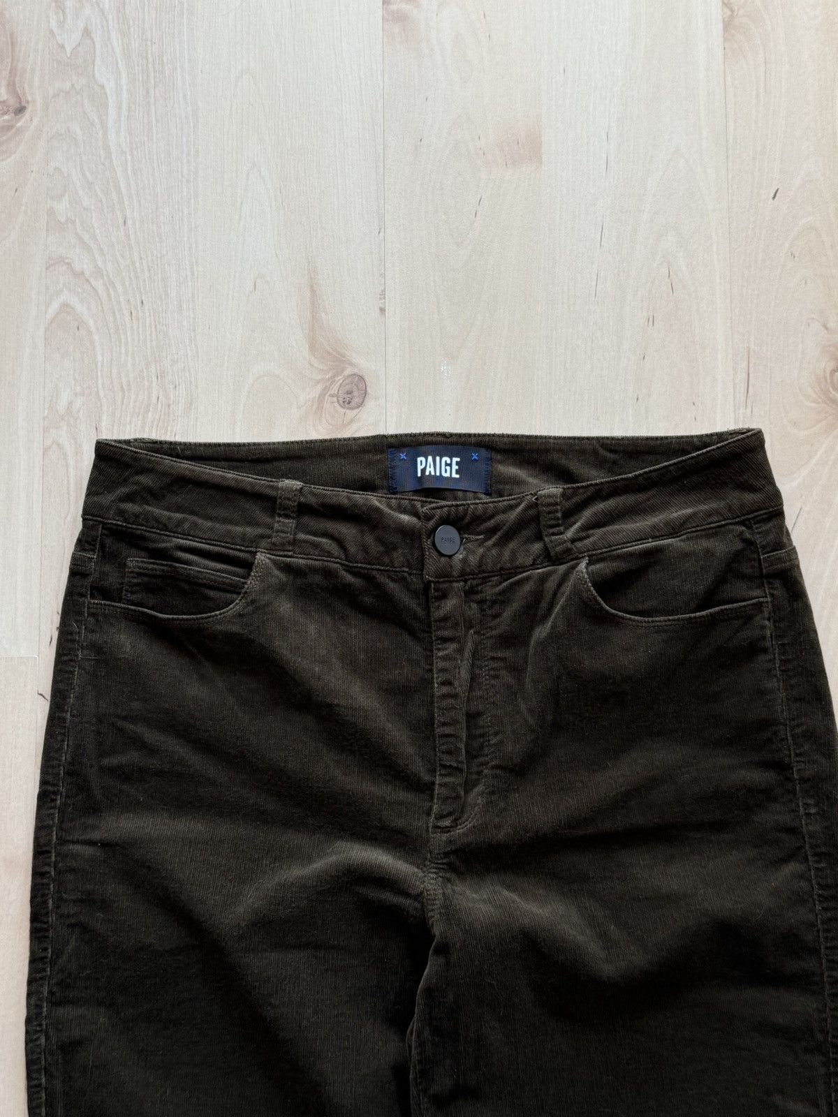 Paige Paige Corduroy straight trousers pants Size US 27 - 4 Thumbnail