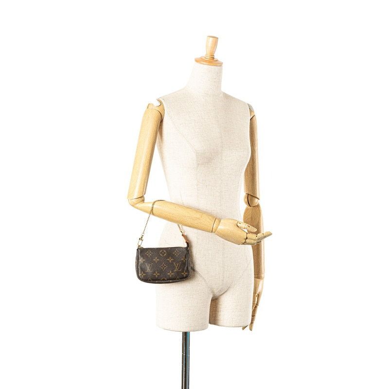 Louis Vuitton Louis Vuitton Monogram Accessoire Chain Pouch M58009 Size ONE SIZE - 13 Thumbnail