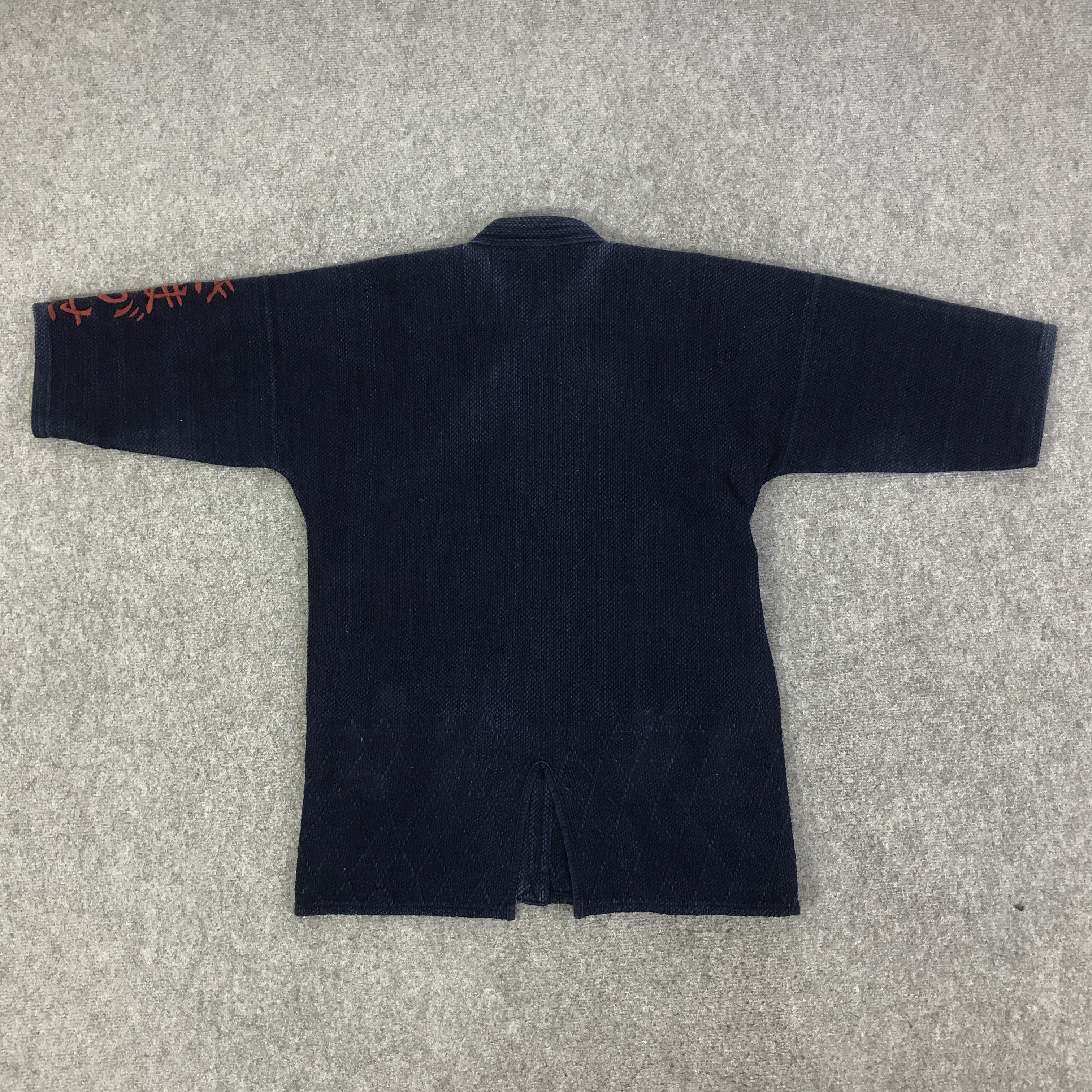 Japanese Brand JAPANESE BRAND INDIGO KIMONO JACKETK97B18 Size US L / EU 52-54 / 3 - 3 Thumbnail
