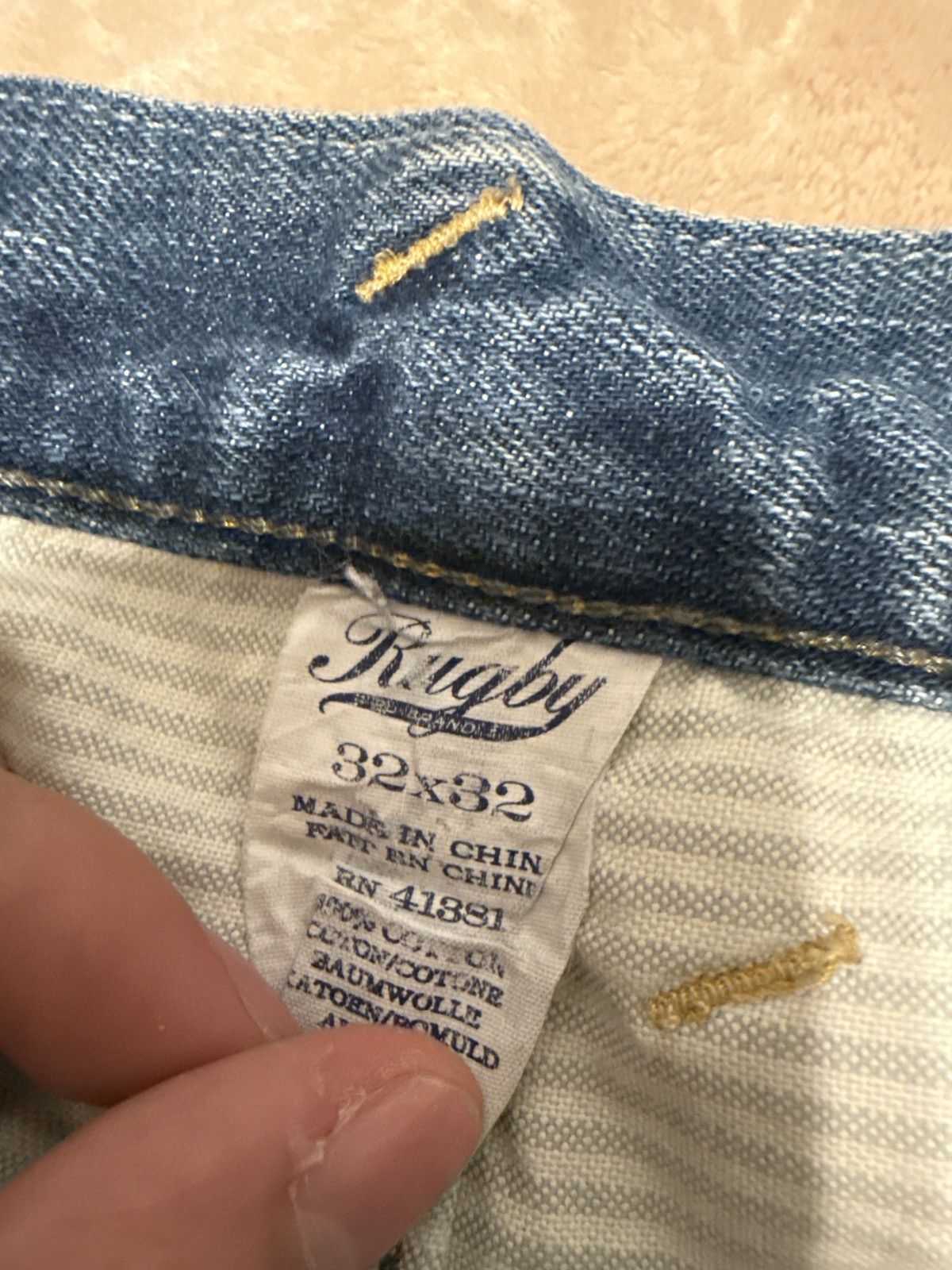 Polo Ralph Lauren × Vintage Polo Ralph Lauren “Rugby” jeans Size US 32 / EU 48 - 3 Thumbnail