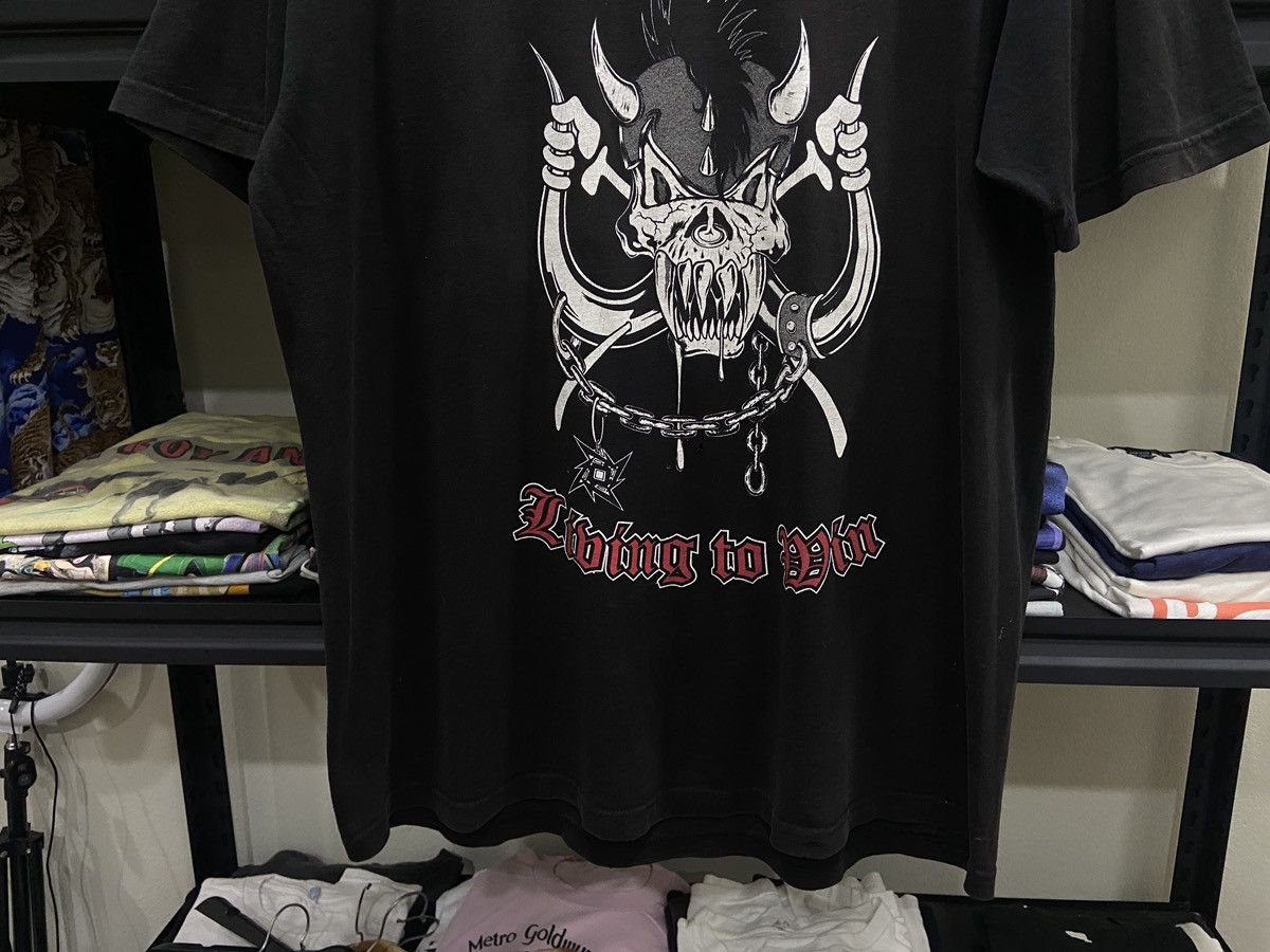 Band Tees × Vintage Vintage 1999s METALLIHEAD Metallica Motorhead Tour TShirt Size US XL / EU 56 / 4 - 3 Thumbnail