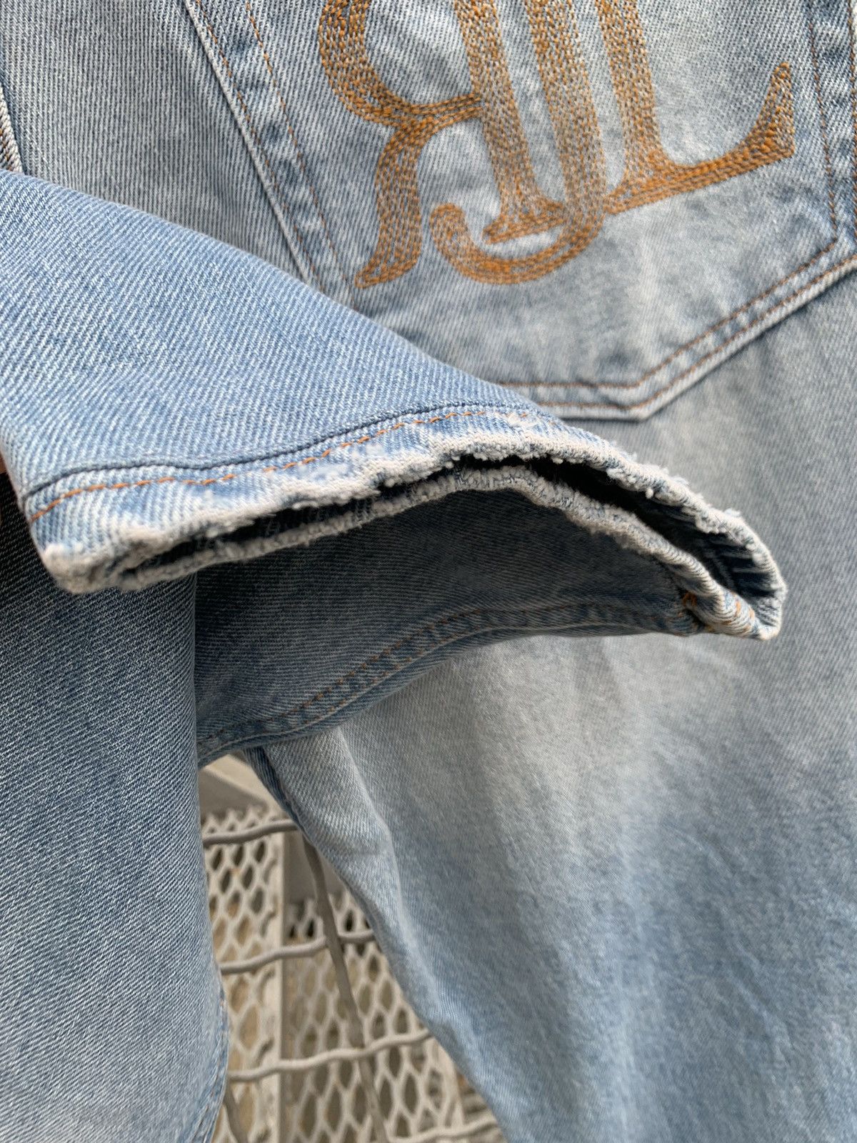 Polo Ralph Lauren Polo Ralph Lauren Blue Baggy Jeans Affliction Size US 34 / EU 50 - 20 Thumbnail
