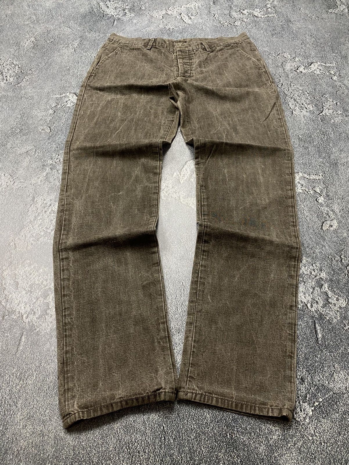 Prada Prada Milano Tight Fit Rare Washed Cotton Jeans Pants Size US 35 - 1 Thumbnail