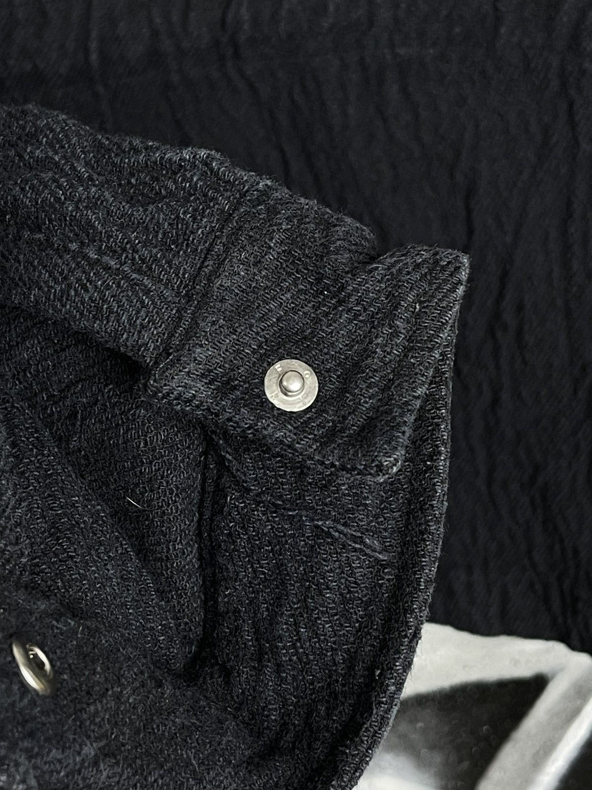 Folk Folk Assembly In Navy Texture Overshirt Jacket Men’s Size 2 Size US M / EU 48-50 / 2 - 12 Thumbnail