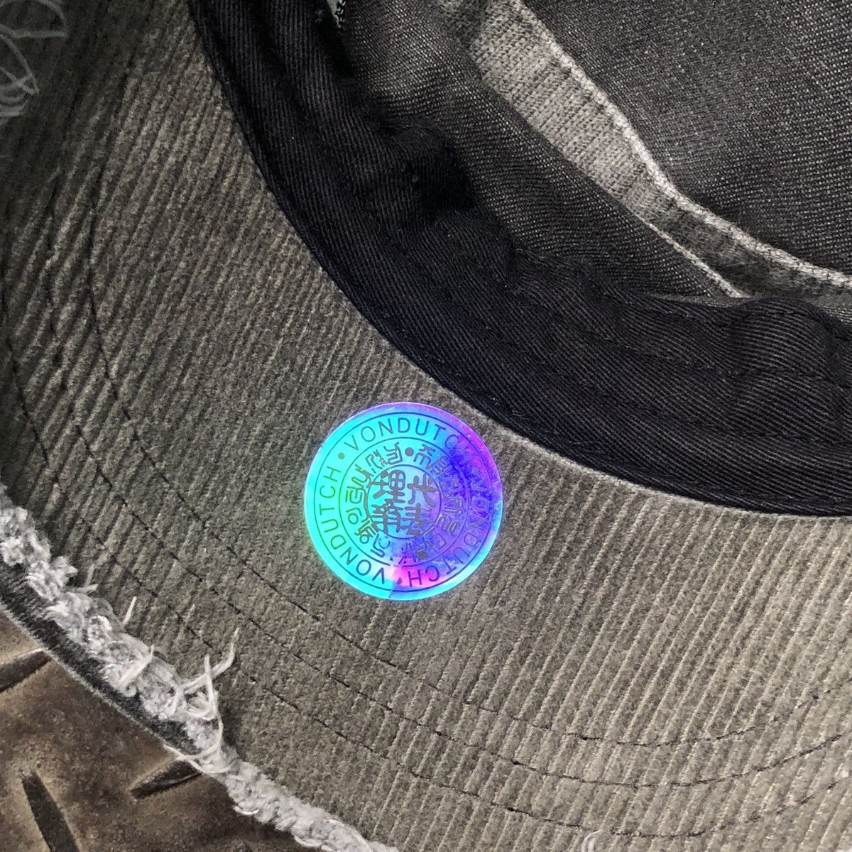 Von Dutch Vondutch Distressed Hat Grunge Gothic Limited Edition Size ONE SIZE - 8 Thumbnail