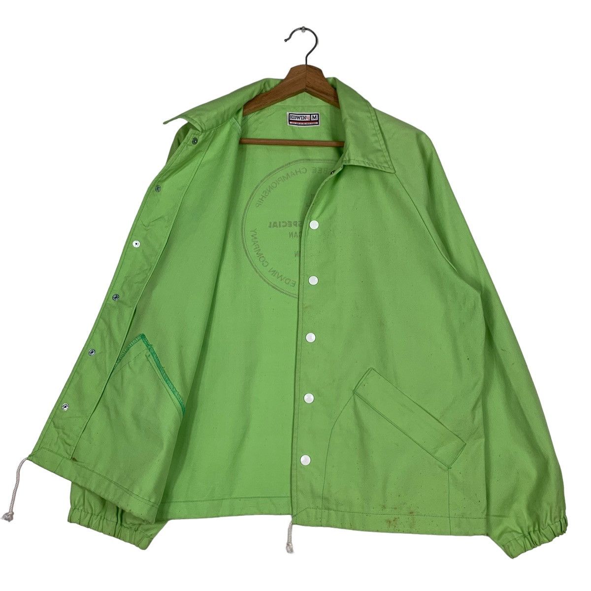 Edwin EDWIN World Frisbee Championship Green Jacket #0391-C18 Size US M / EU 48-50 / 2 - 9 Thumbnail