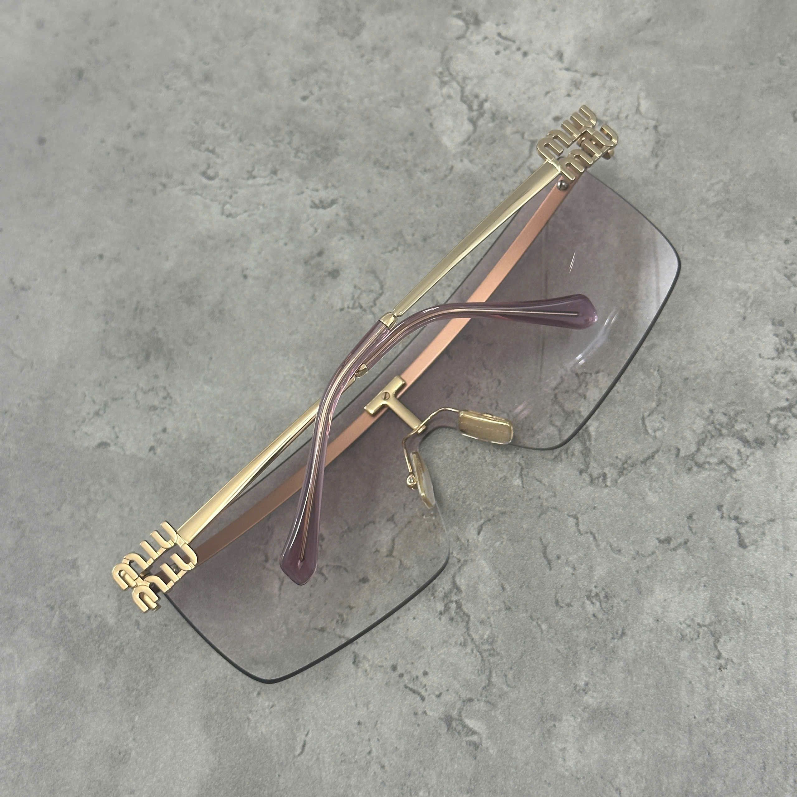 Miu Miu MIU MIU MU 50ZS 5AK80D Sunglasses Size ONE SIZE - 2 Thumbnail