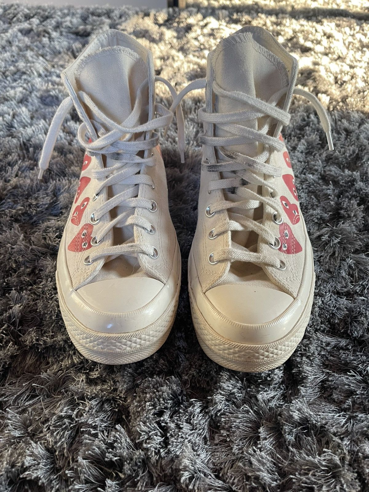Converse × Vintage Vintage Original Converse Chuck Jaylor ALL STAR UK 9 White Size US 11.5 / IT 41.5 - 3 Thumbnail