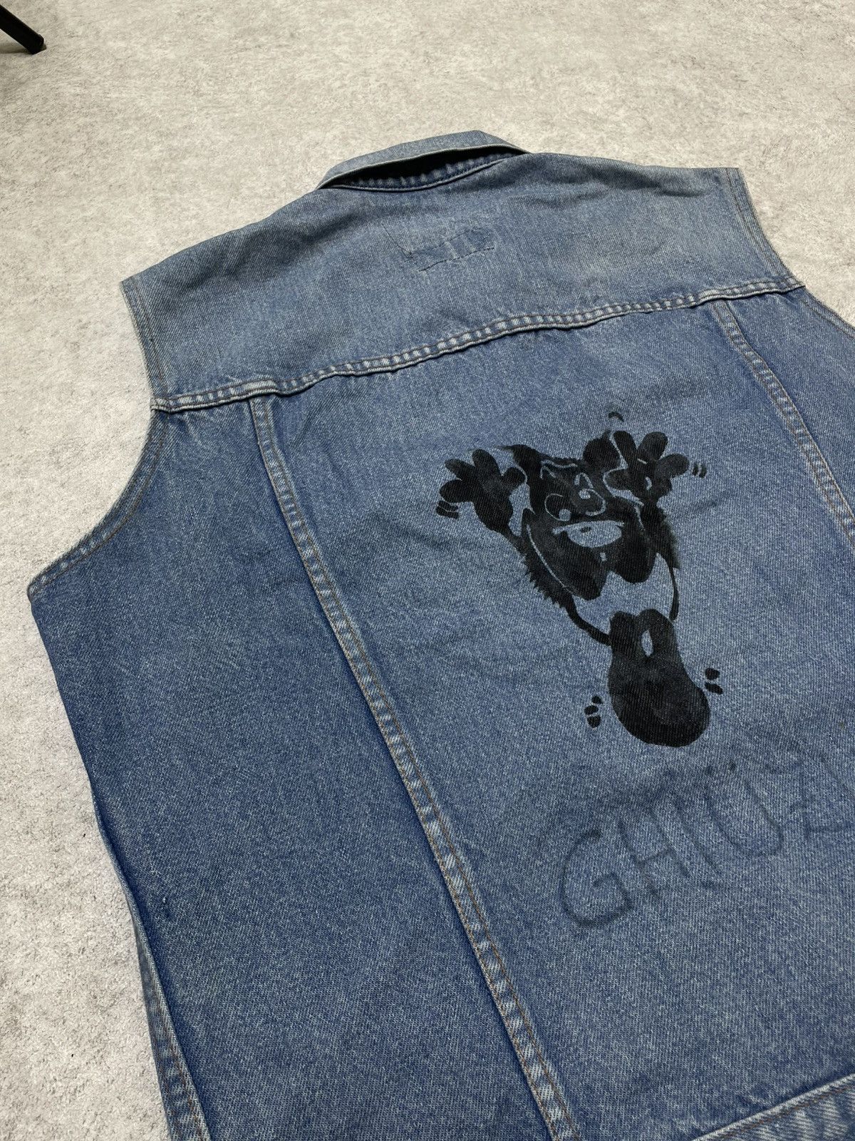 Levi's × Levi's Vintage Clothing × Vintage Vintage Levi’s France Vest, Raw Denim M/ Yamaha Detail Size US M / EU 48-50 / 2 - 10 Thumbnail