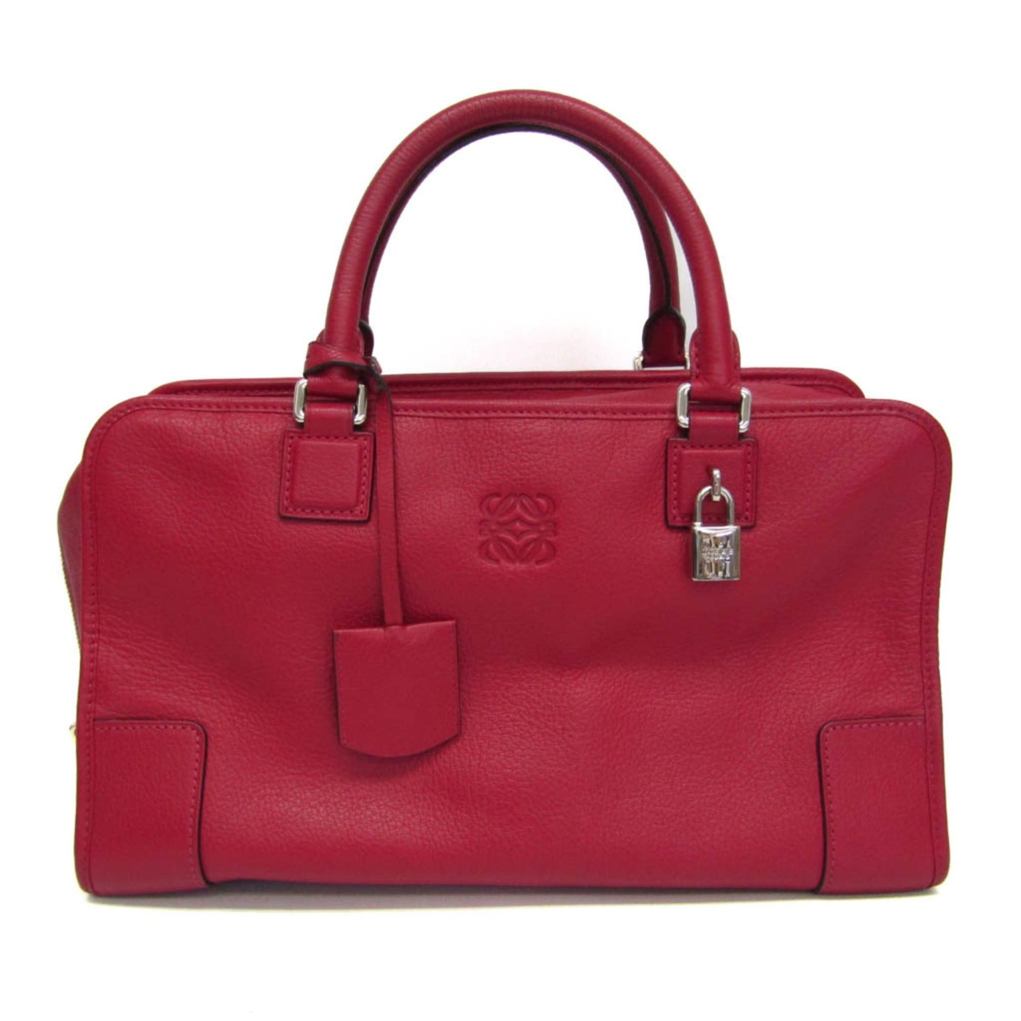 Loewe Loewe Amazona 36 Women's Leather Handbag Pink Size ONE SIZE - 1 Thumbnail