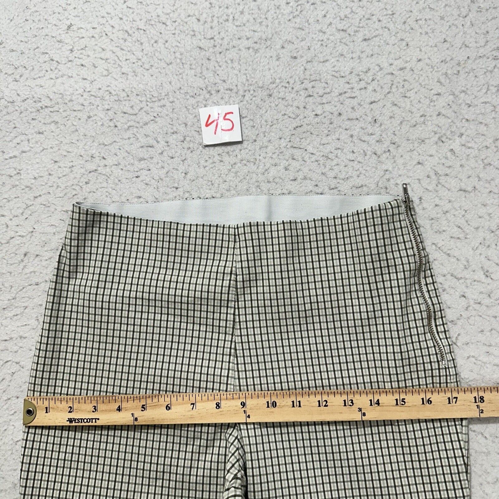 Other A New Day 12 Windowpane Grid Trousers Pants 26" Inseam Size 34" / US 12 / IT 48 - 11 Thumbnail
