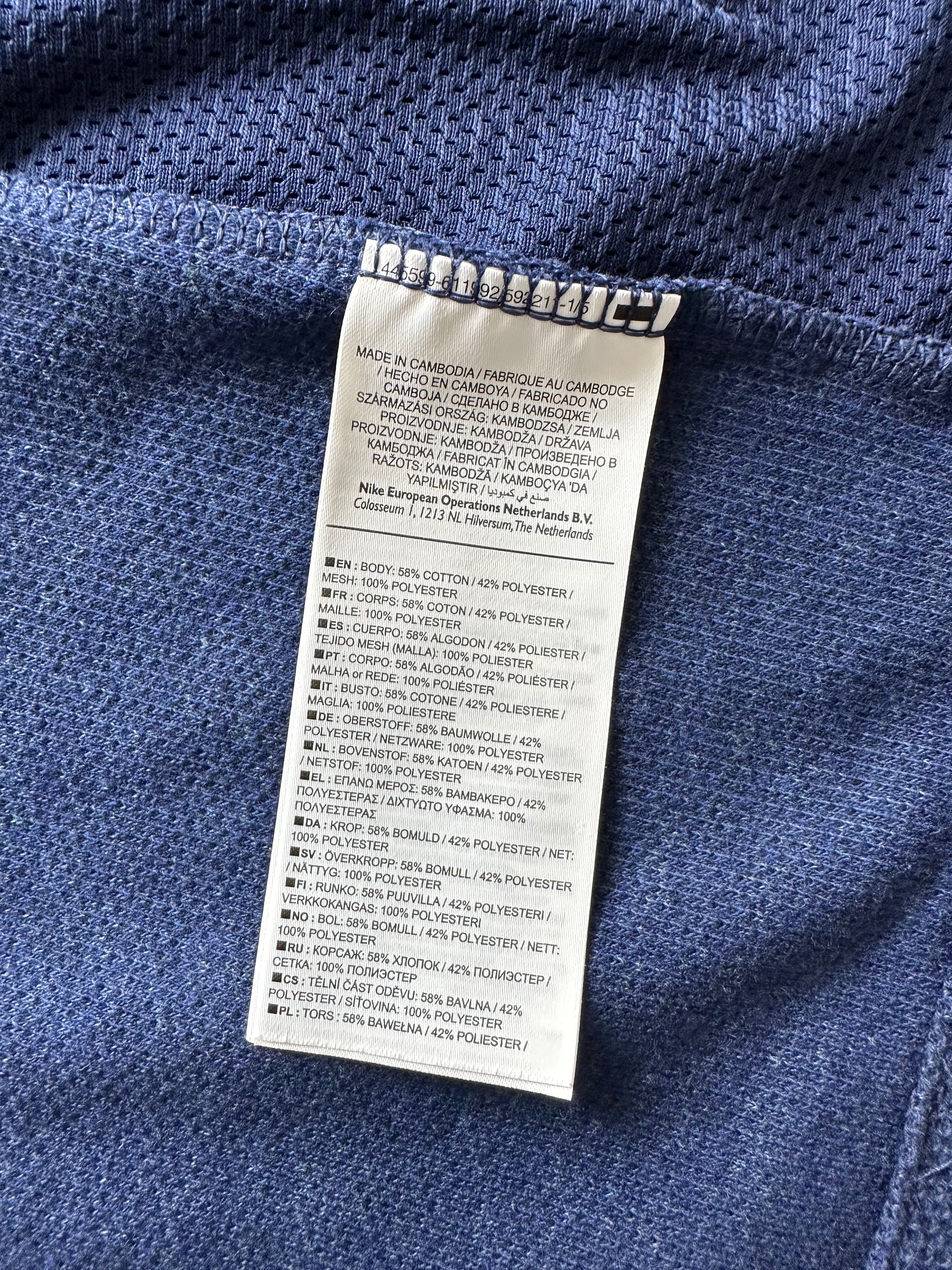 Nike NIKE athletic top light jacket blue XL Size US XL / EU 56 / 4 - 9 Thumbnail