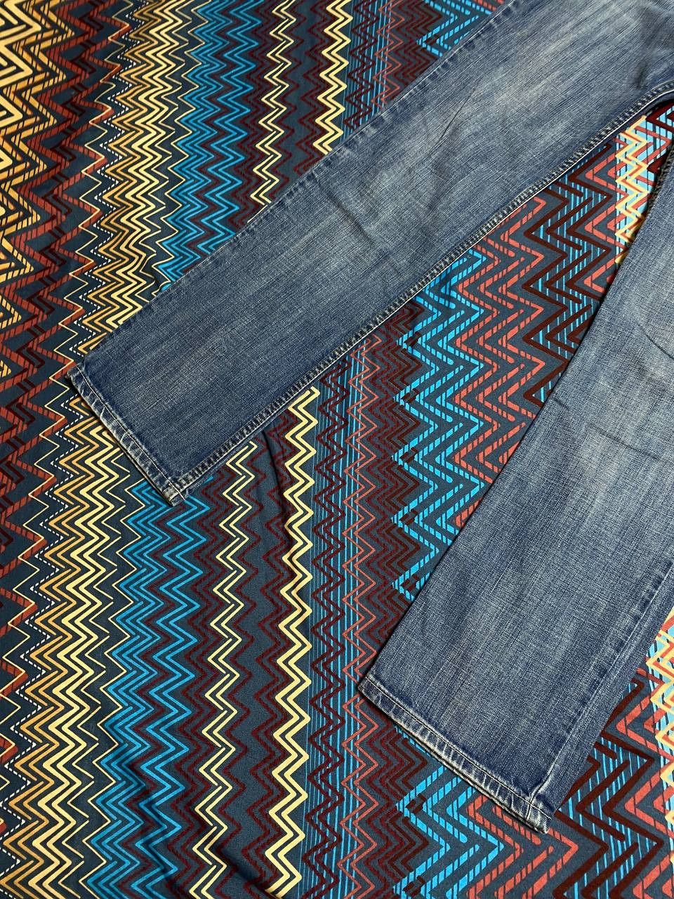 Diesel DIESEL jeans blue vintage crazy Y2K streetwear Size 31" - 7 Thumbnail
