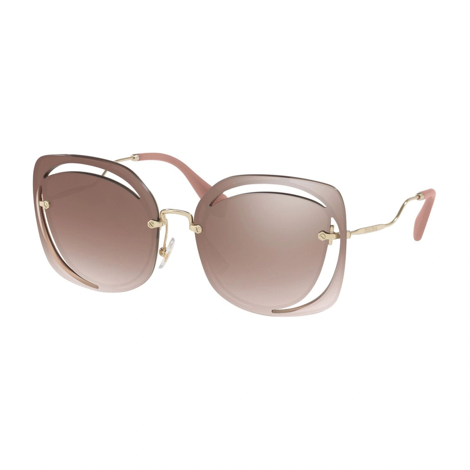 Miu Miu Miu Miu MU 54SS Brown Sunglasses Size ONE SIZE - 15 Thumbnail