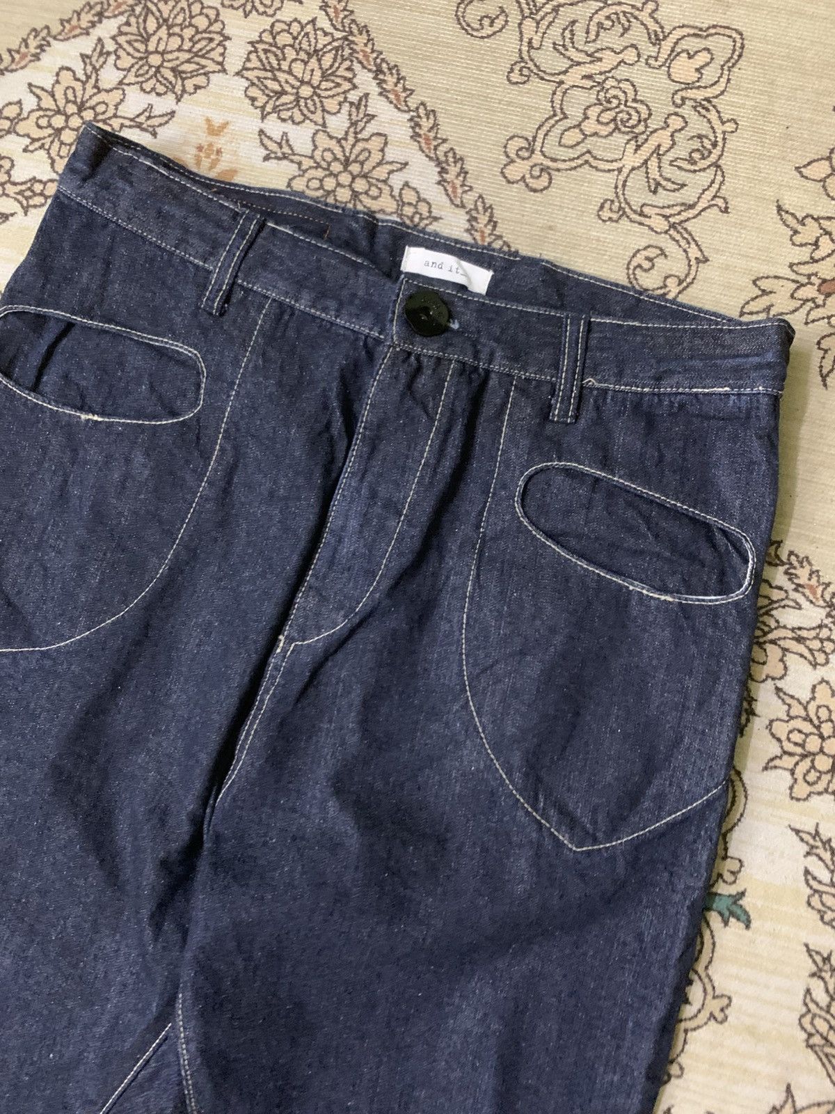 Japanese Brand AND IT JEANS JAPANESE BRAND Size US 33 - 3 Thumbnail
