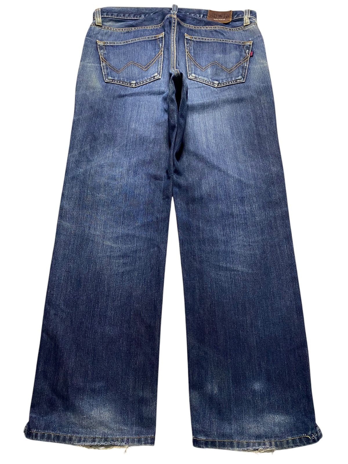 Edwin Japan Edwin International Basic Blue Wash Loose Jeans Size US 35 - 2 Thumbnail