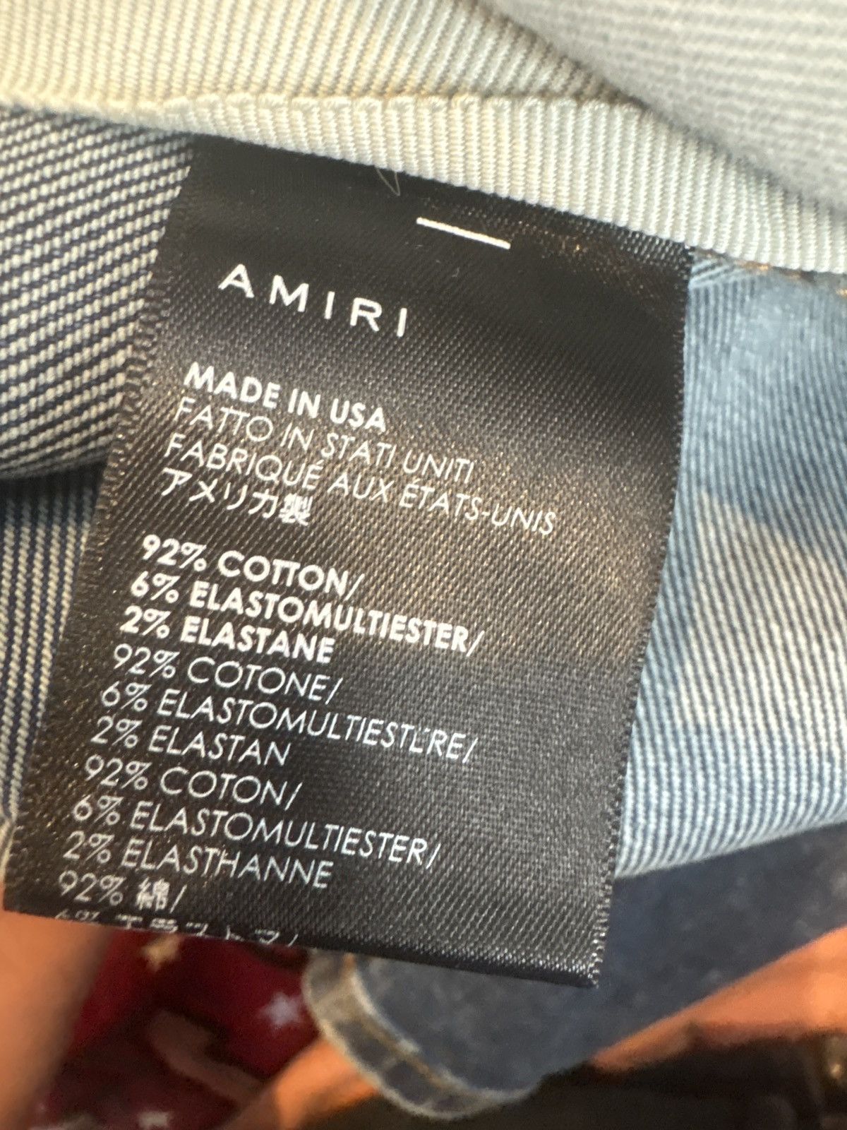 Amiri Amiri Moto Jeans Size US 34 / EU 50 - 7 Thumbnail