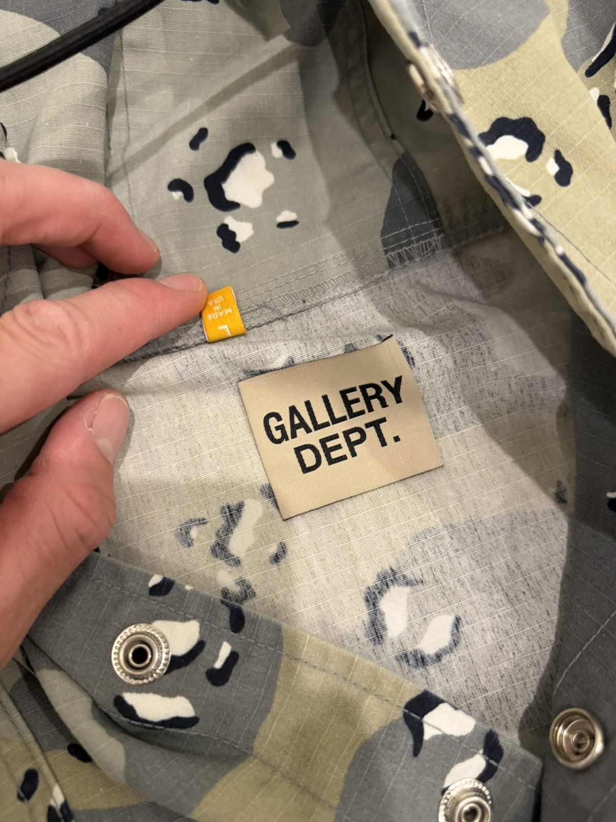 Gallery Dept. Gallery Dept. Camo ‘Art That Kills’ Anorak Size US L / EU 52-54 / 3 - 6 Thumbnail