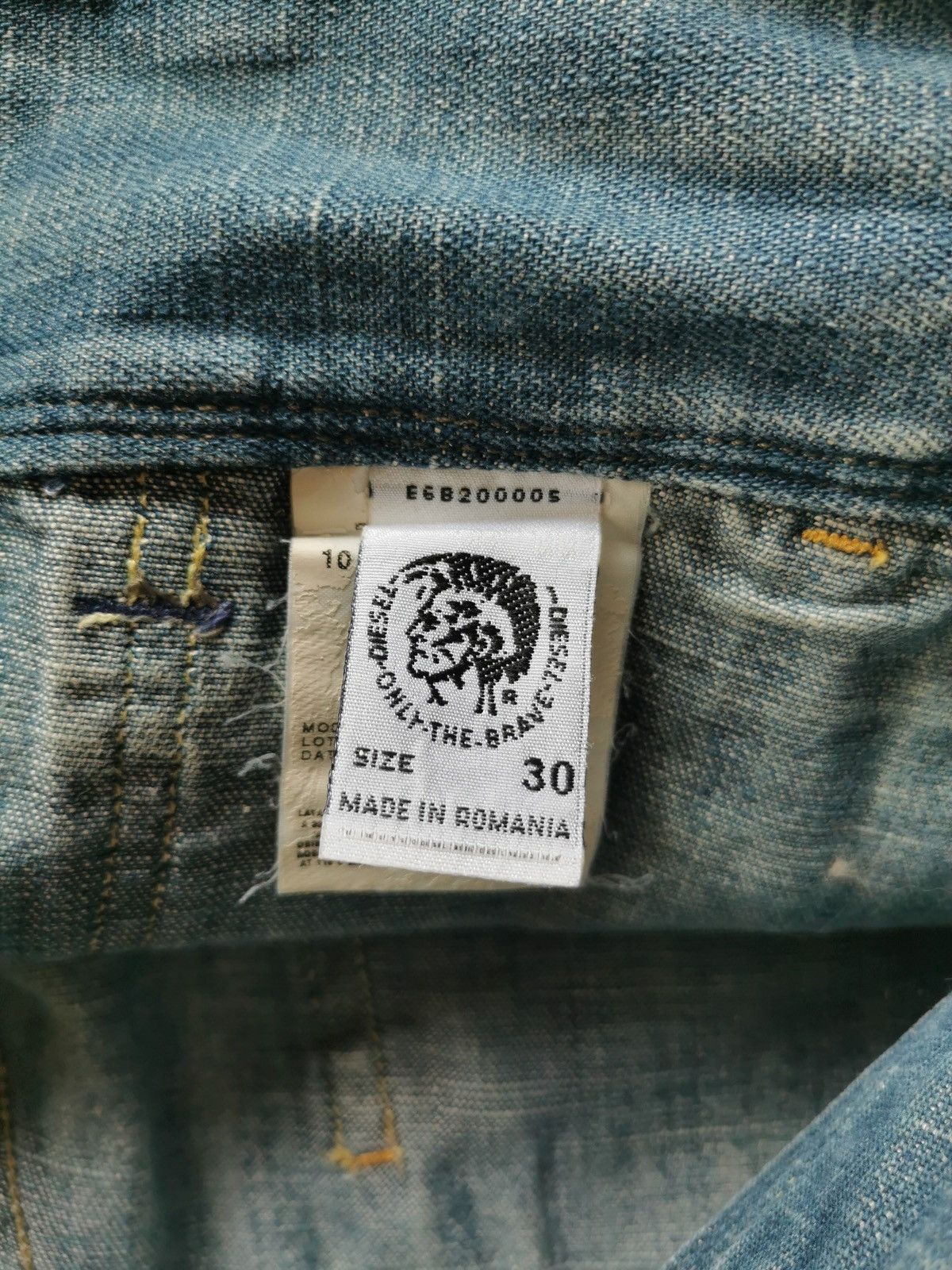 Diesel Wide Flared Bootcut Diesel Distressed Jeans Size 32" / US 10 / IT 46 - 10 Thumbnail