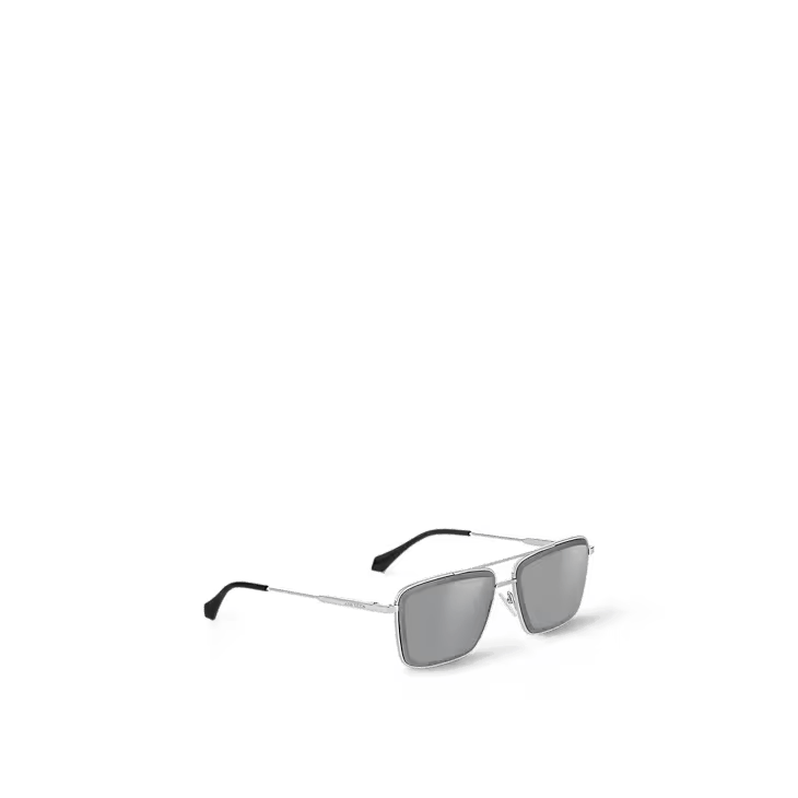 Louis Vuitton LV Super Vision Metal Square Sunglasses Size ONE SIZE - 2 Thumbnail