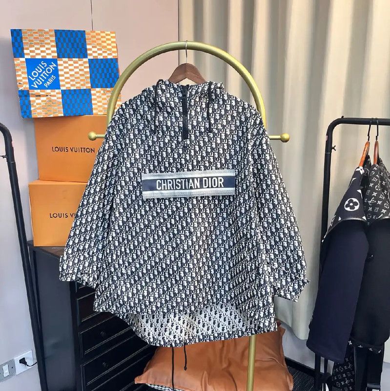 Dior Dior White Oversized Hoodie for Women 0089 Size XS / US 0-2 / IT 36-38 - 1 Thumbnail