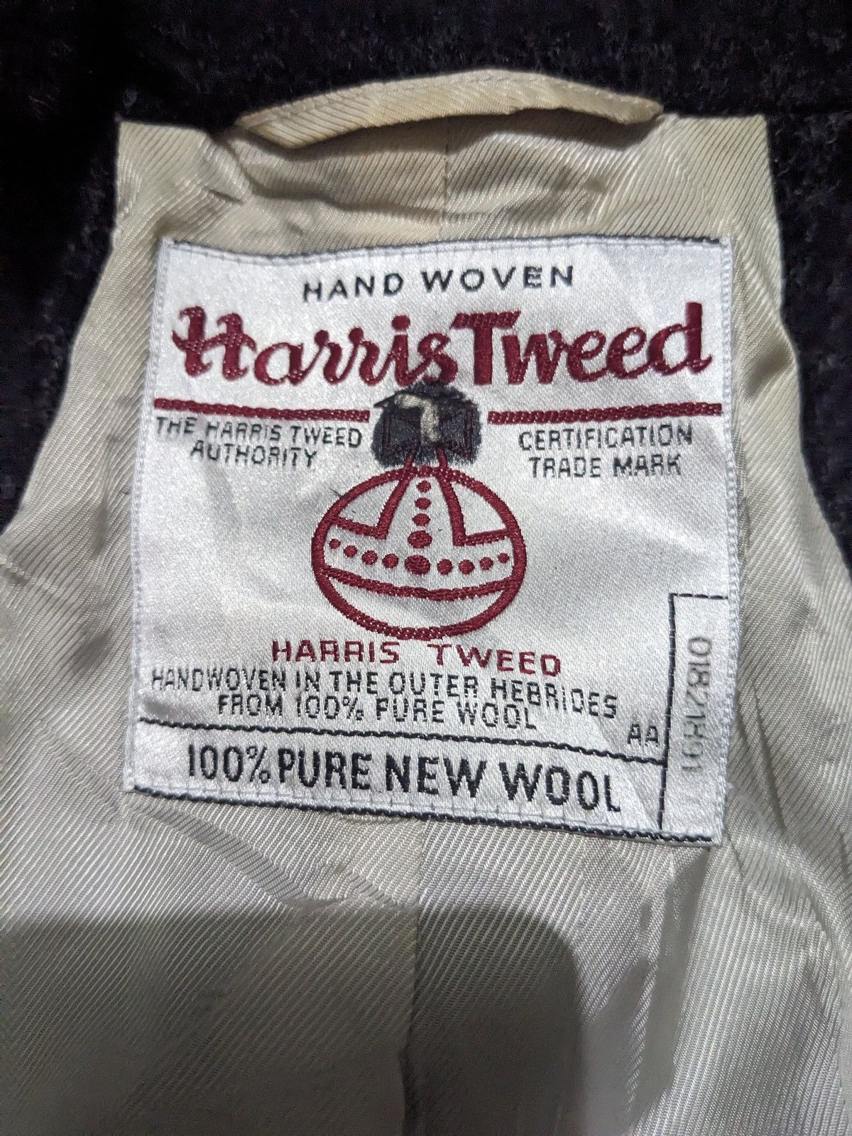 Harris Tweed Harris Tweed x United Arrows Handwoven Wool Coat Size S / US 4 / IT 40 - 4 Thumbnail