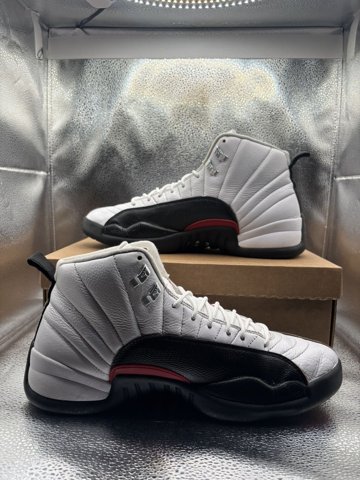 Jordan Brand Ar Jordan 12 taxi flip Size US 11.5 / EU 44-45 - 5 Thumbnail