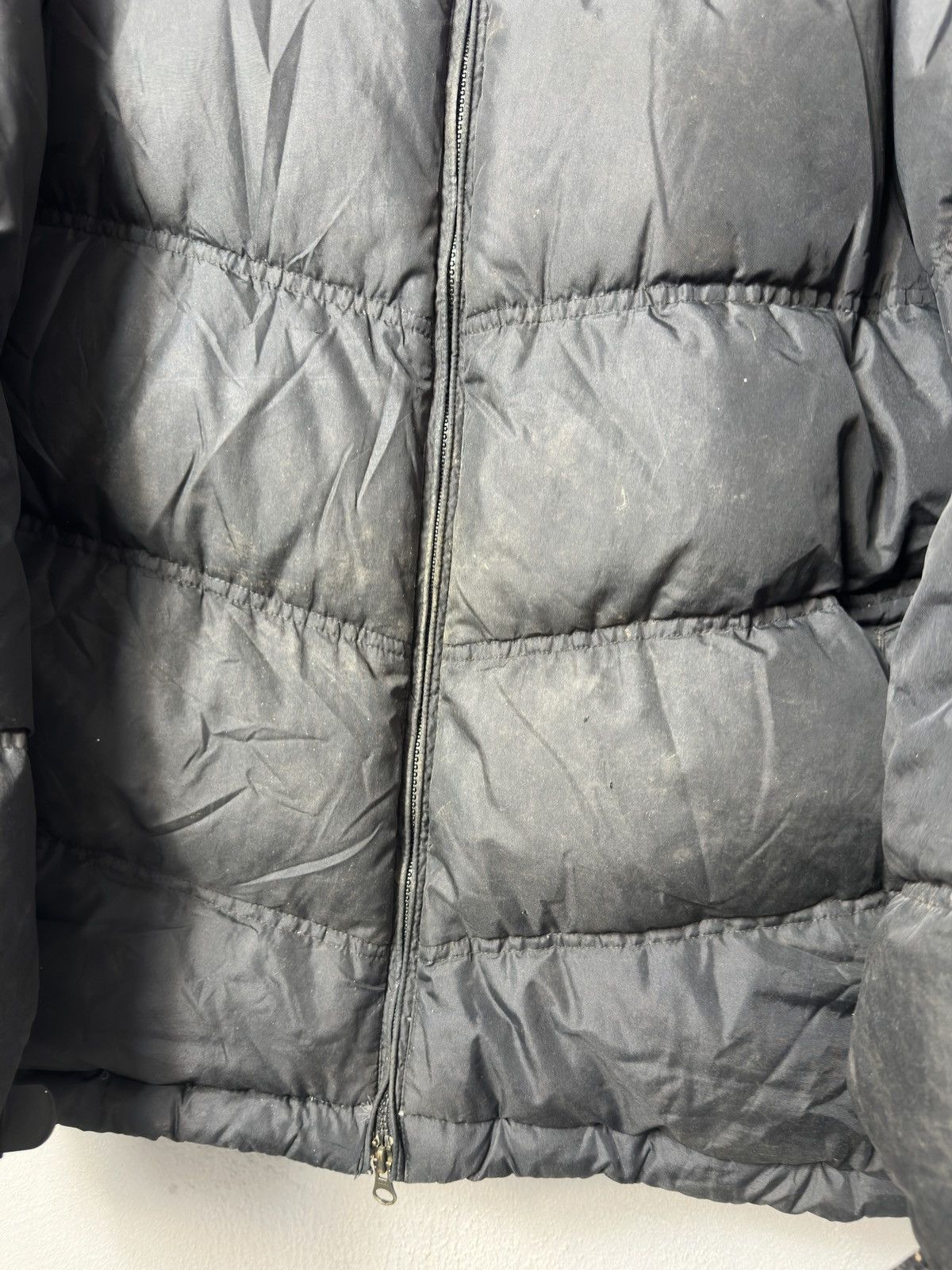 Nike × Vintage Nike Vintage Y2K Distressed Puffer Jacket Size US L / EU 52-54 / 3 - 2 Thumbnail