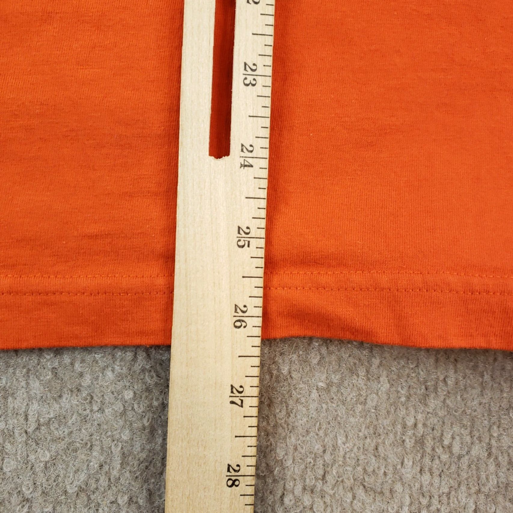Nike Nike Dri-FIT T-Shirt Mens Small Orange Short Sleeve Moisture Wicking Cotton Logo Crew Neck Regular Fit Size US S / EU 44-46 / 1 - 3 Thumbnail