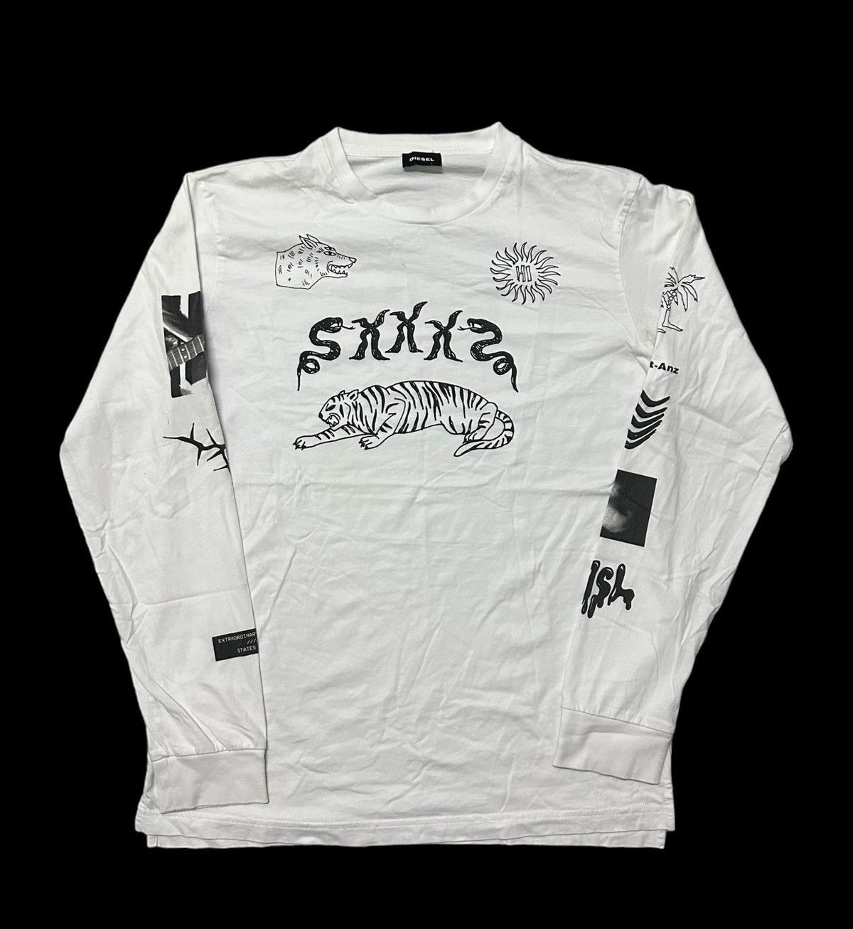 Diesel Diesel long sleeve tee Size US L / EU 52-54 / 3 - 6 Thumbnail