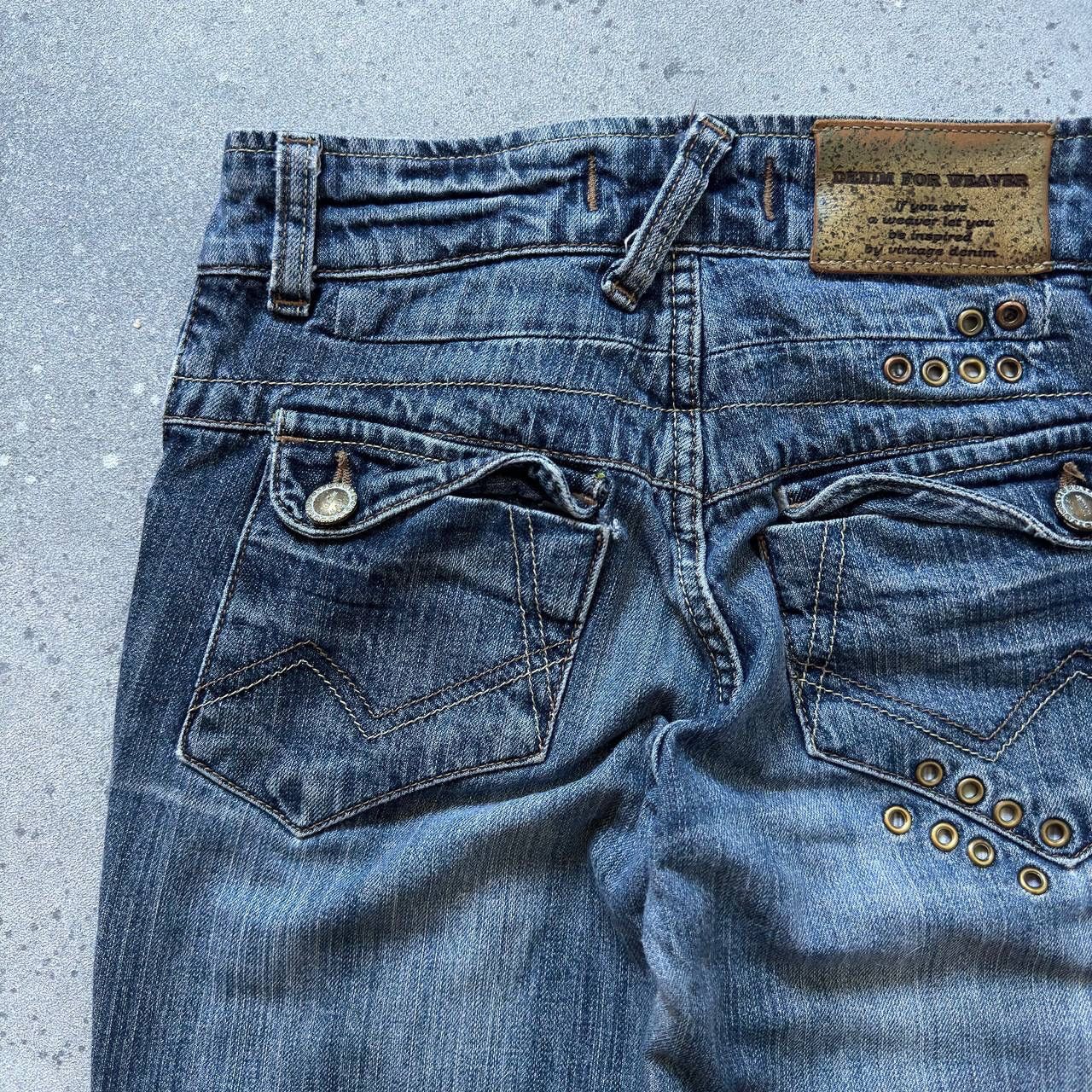 Hysteric Glamour × Japanese Brand Amazing Japanese Washed Flared Jeans (Cobain Style) Size 25" / US 0 / IT 36 - 4 Thumbnail