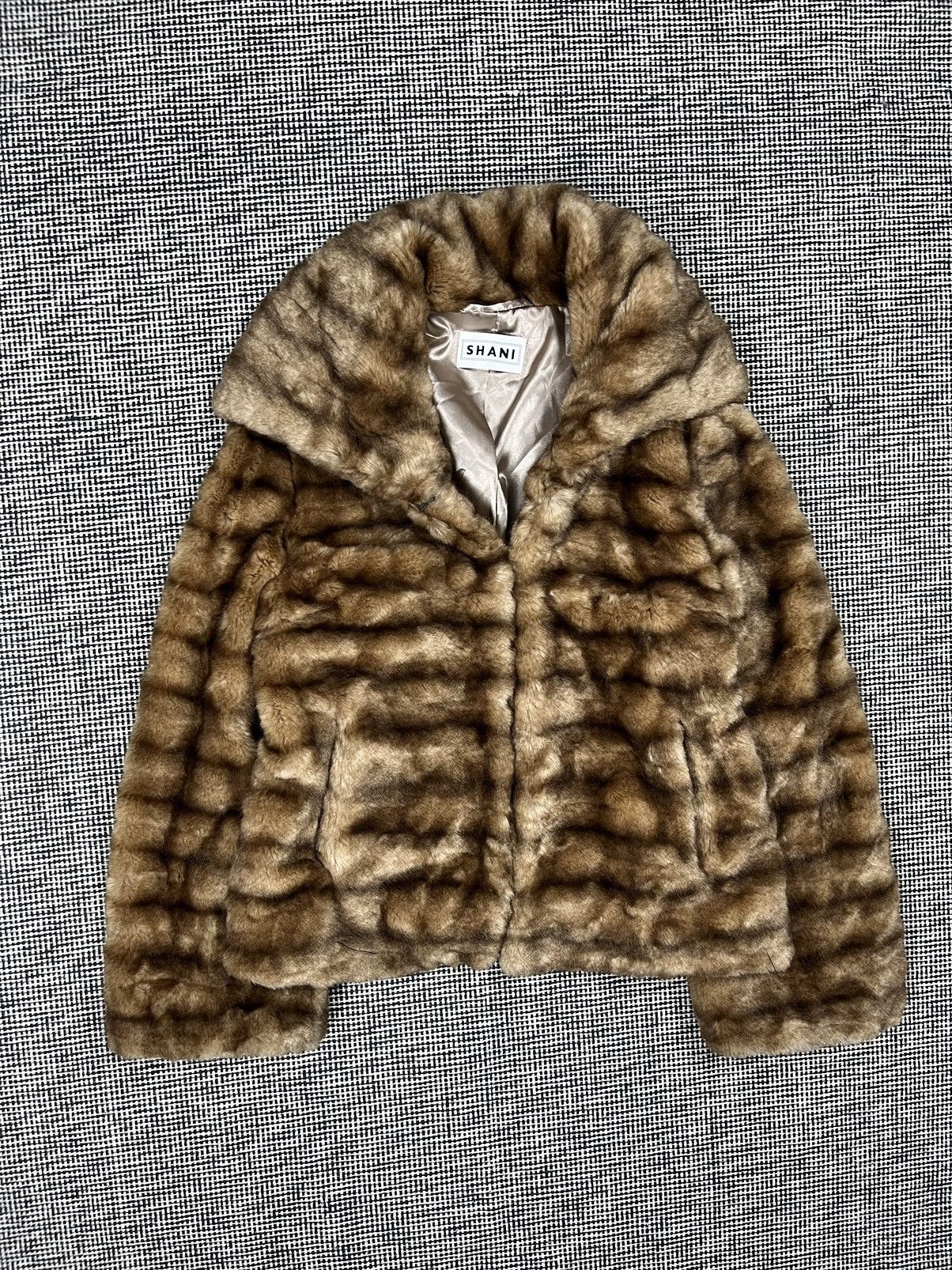 Vintage Faux Fur fuzzy cropped jacket avant garde Size US M / EU 48-50 / 2 - 1 Thumbnail