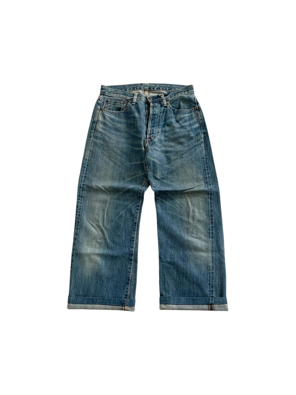 OMNIGOD Omnigod Orangeline Selvedge Faded Denim Size US 30 / EU 46 - 1 Thumbnail