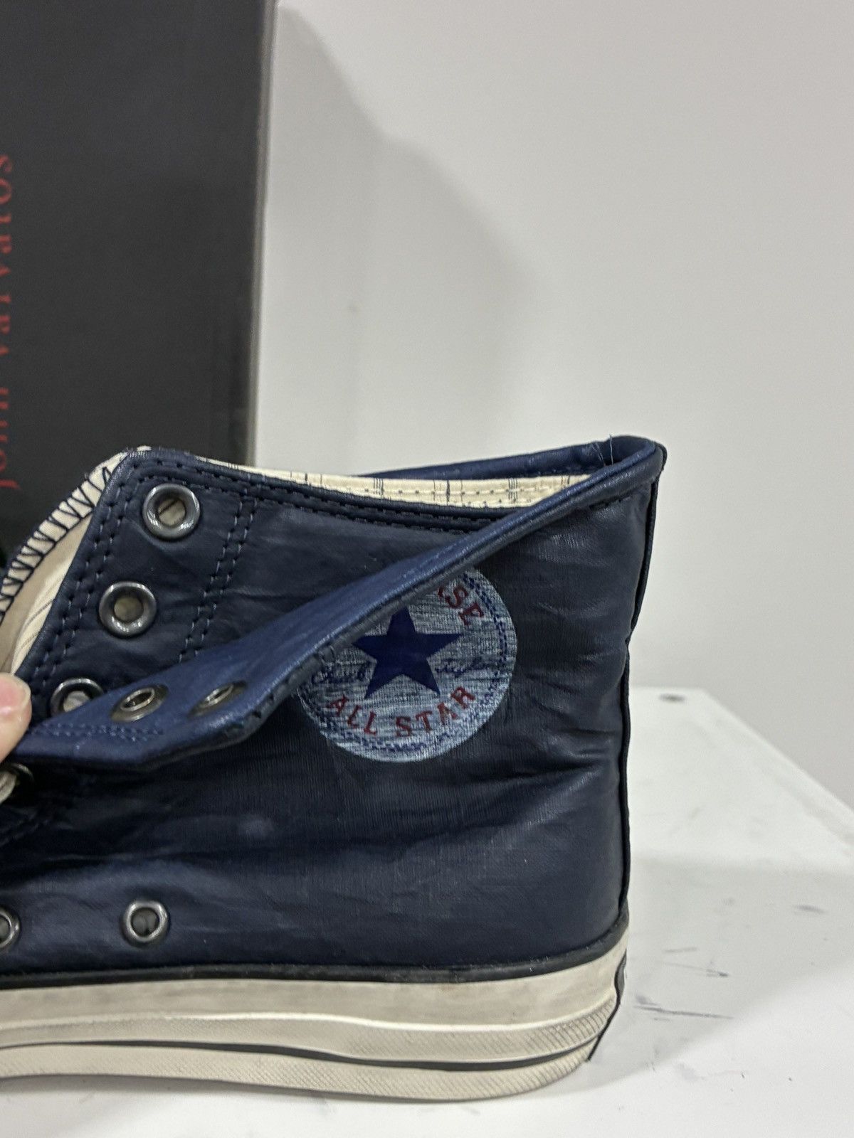 Converse Punk sneaker blue leather EU 40.5 USA 7.5 Size US 9.5 / IT 39.5 - 9 Thumbnail