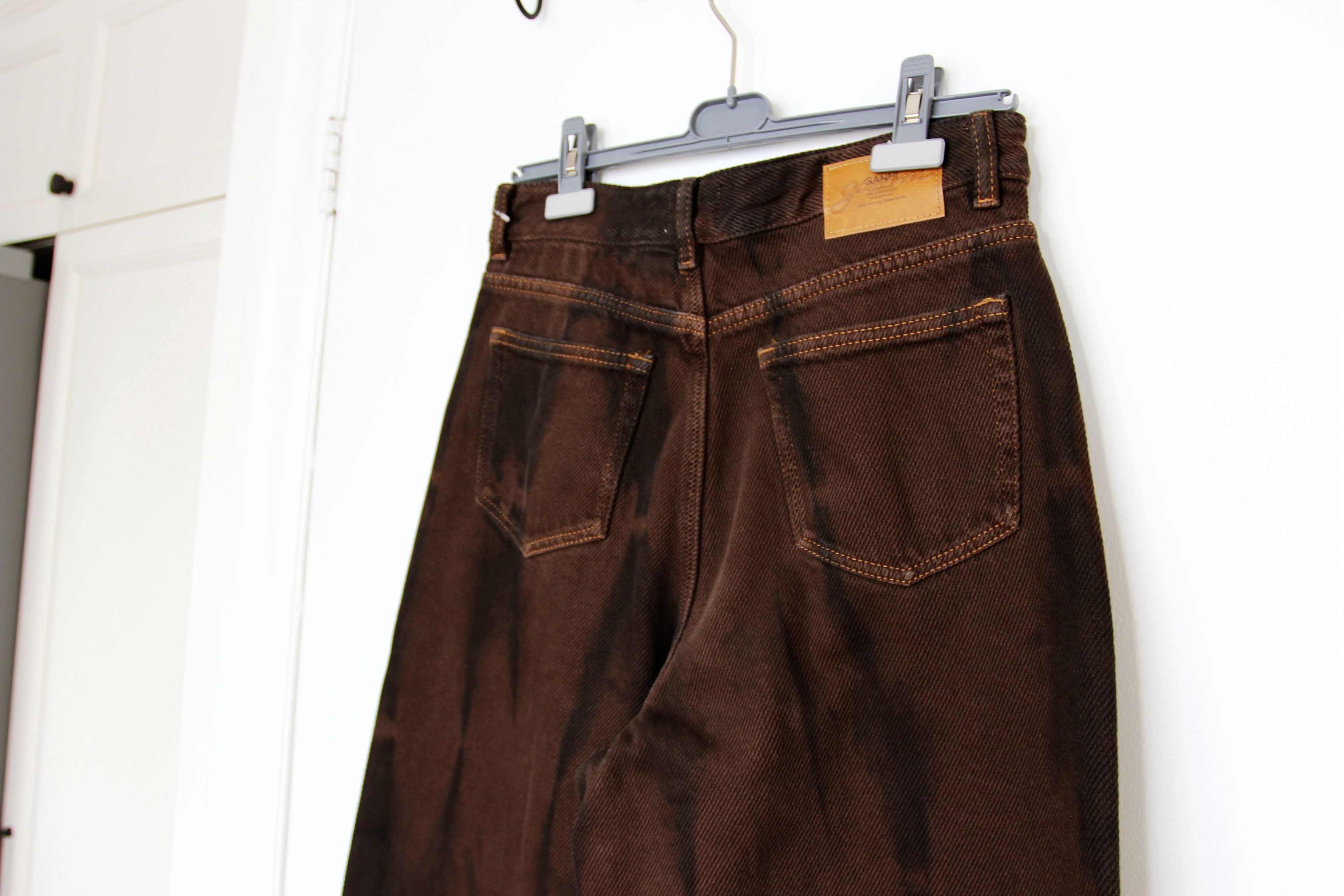 Ganni BNWT AW25 GANNI WIDE LEG DENIM JEANS 30 Size 30" / US 8 / IT 44 - 6 Thumbnail