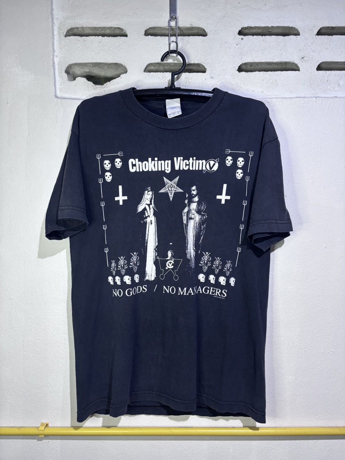 Band Tees Vintage Choking Victim Size US L / EU 52-54 / 3 - 1 Thumbnail
