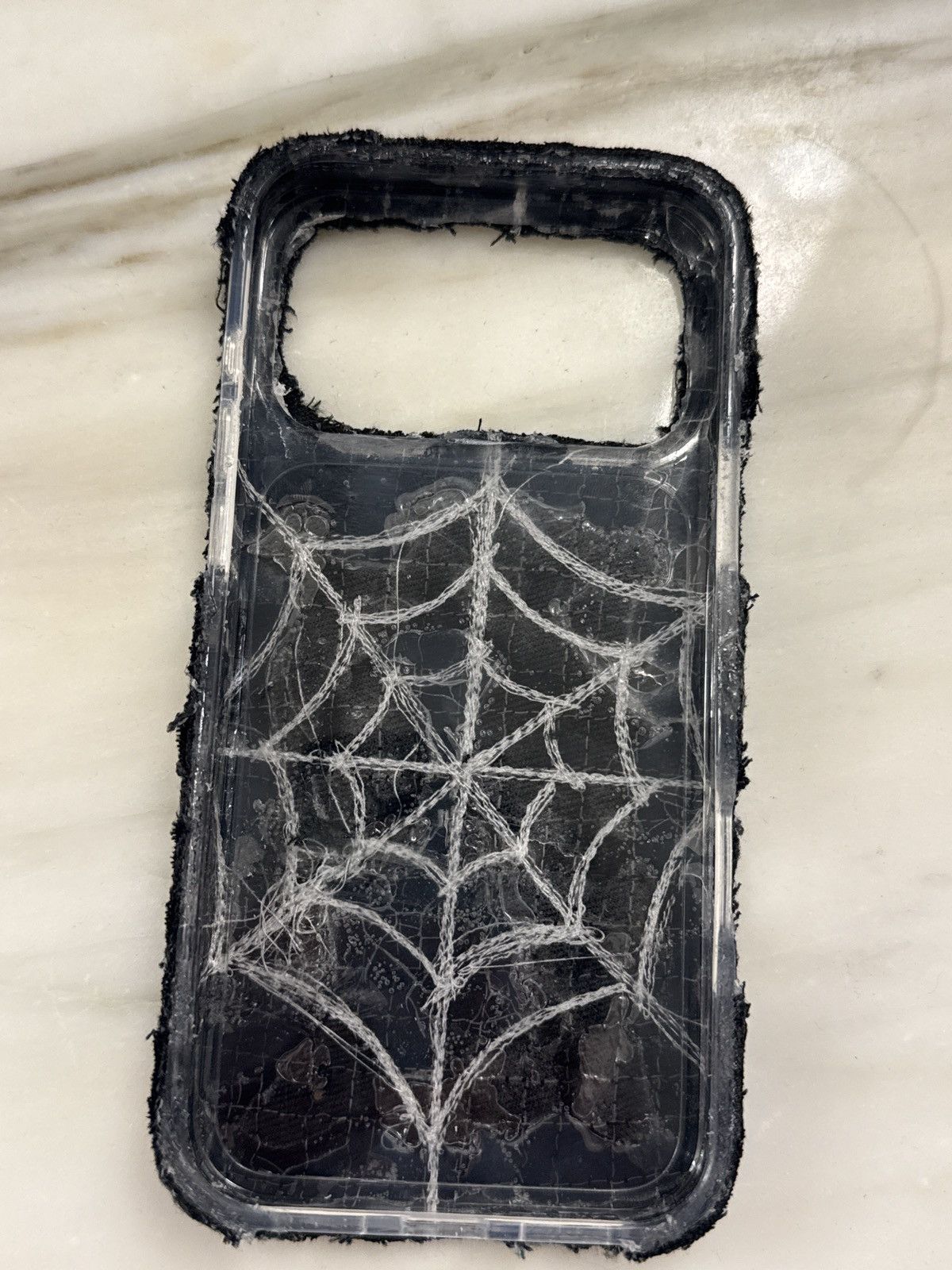 Japanese Brand Spiderweb Boro Iphone Case Size ONE SIZE - 2 Thumbnail