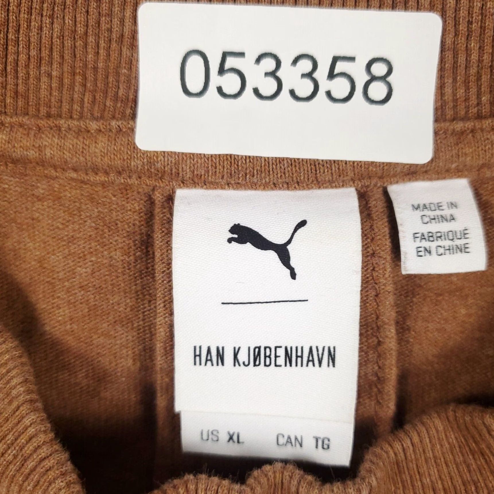 Puma PUMA X Han Kjobenhavn Brown Crew Neck Sweater Mens XL Long Sleeve Pullover Size US XL / EU 56 / 4 - 8 Thumbnail