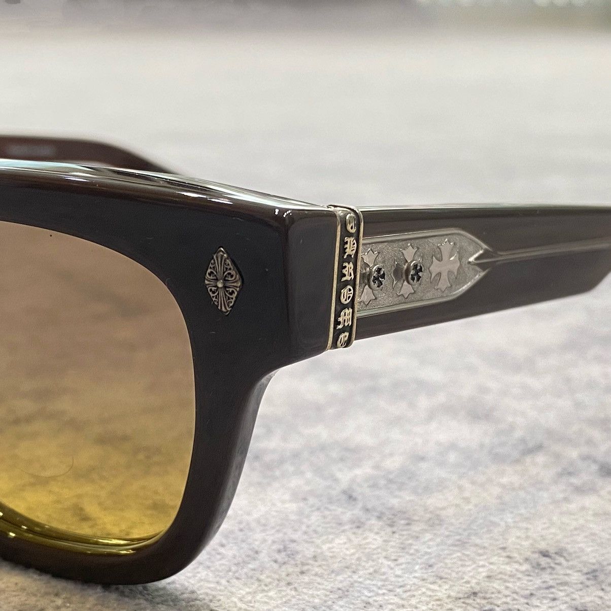 Chrome Hearts CHROME HEARTS DICK FITZENER CLASSIC BROWN Size ONE SIZE - 2 Thumbnail