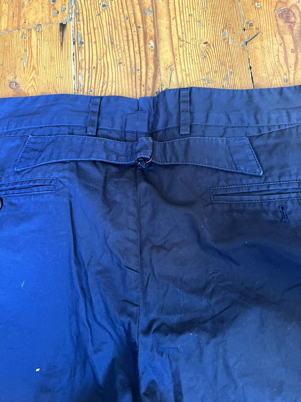 Engineered Garments Navy shorts cuffed with back tightener Size US 34 / EU 50 - 5 Thumbnail