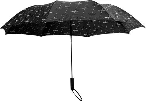 Balenciaga o1s1rm0324 Size: OS Umbrella in Black/White Size ONE SIZE - 1 Thumbnail