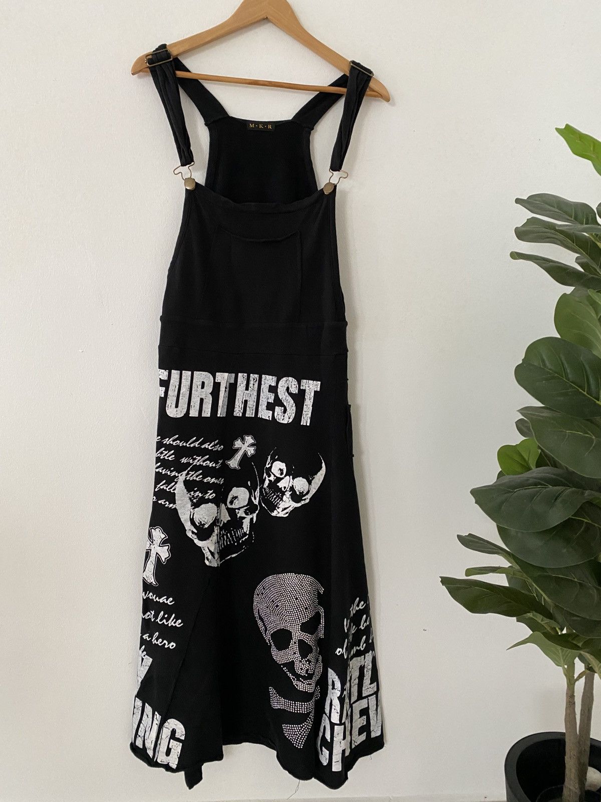 Hysteric Glamour × Japanese Brand × Seditionaries 🇯🇵Vintage ☠️ Skull Punk M.K.R Dress rare design Size M / US 6-8 / IT 42-44 - 1 Thumbnail