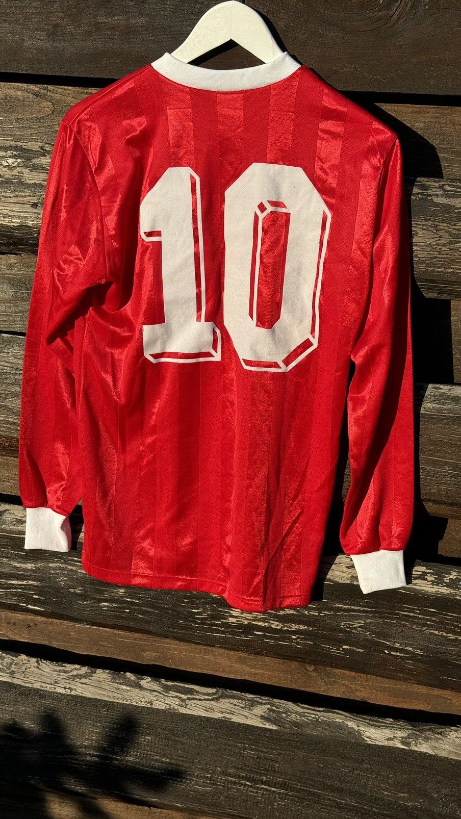 Vintage 1970’s -1980’s Made in West Germany Rombo red soccer jersey Size US M / EU 48-50 / 2 - 8 Thumbnail