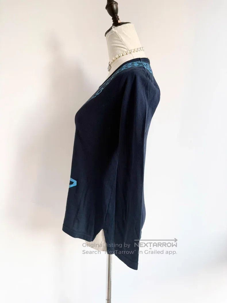 Vivienne Westwood Vivienne Westwood Navy Blue Bow Saturn Underwear Top T-Shi Size M / US 6-8 / IT 42-44 - 3 Thumbnail