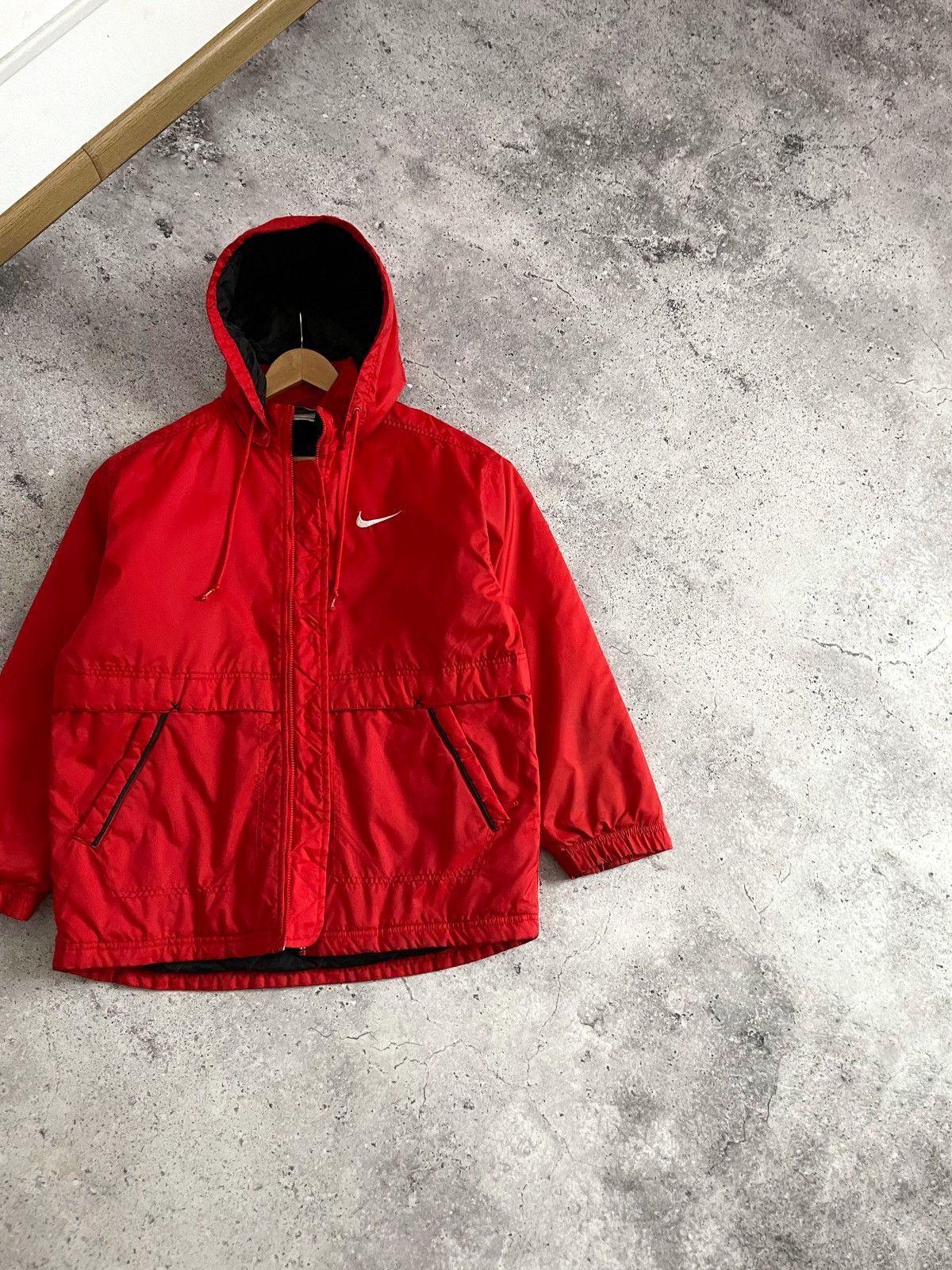 Nike × Vintage Vintage Nike Embroidered Big Logo Jacket Size US S / EU 44-46 / 1 - 7 Thumbnail