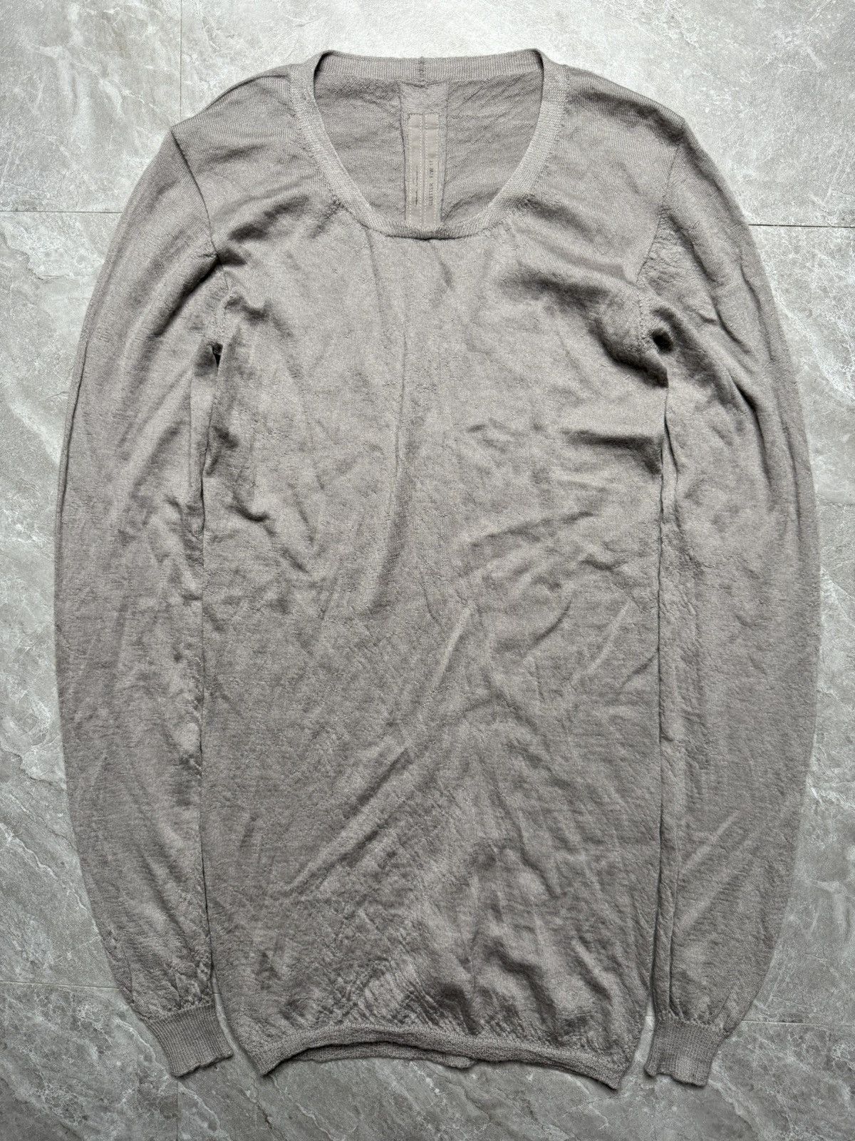 Rick Owens Rick Owens Glitter F/W17 Cashmere Oversized Sweater Textured Size US XS / EU 42 / 0 - 1 Thumbnail