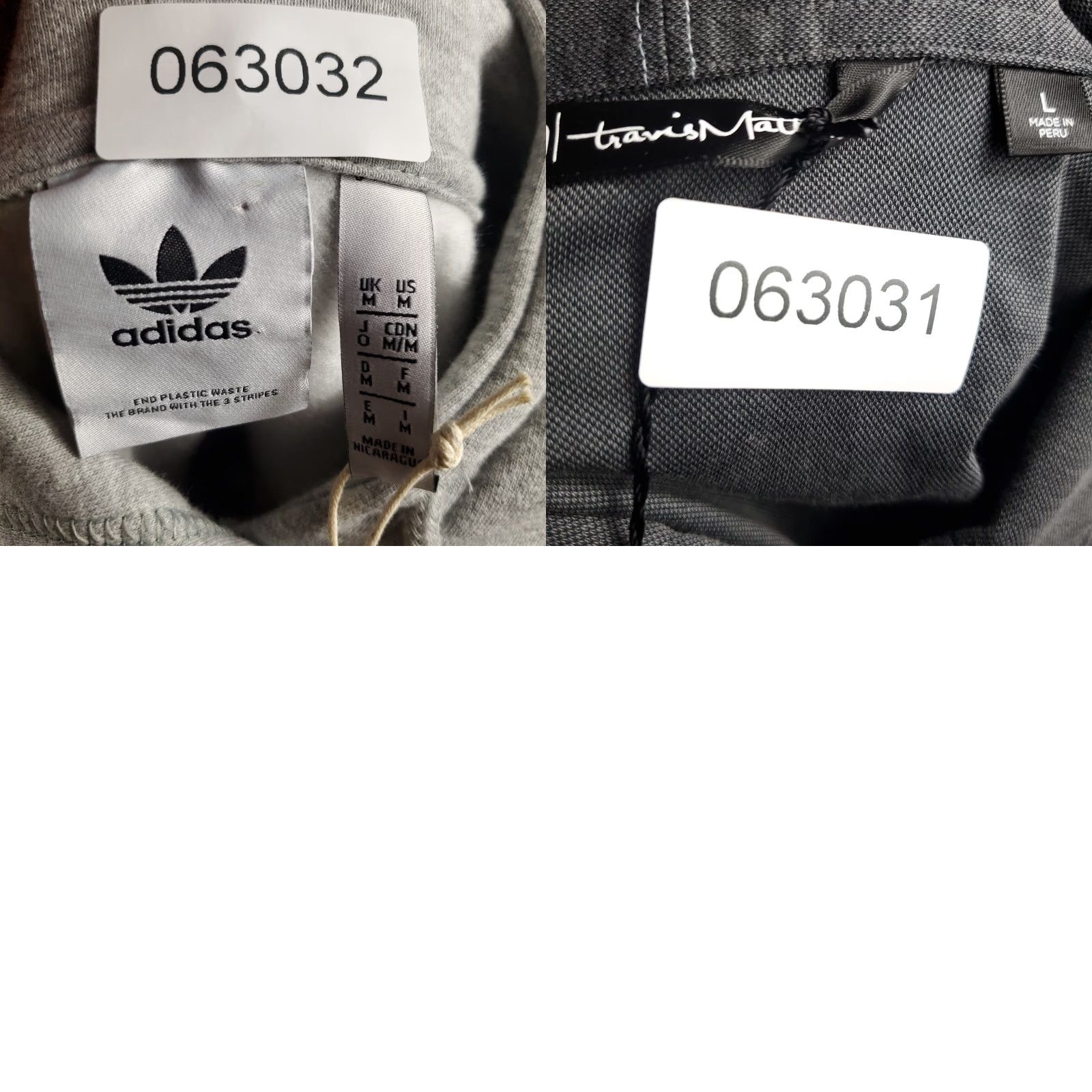 Adidas Adidas Hoodie Mens Medium Gray Pullover Knit Logo Mock Neck All Seasons Pockets Sports Streetwear Size US M / EU 48-50 / 2 - 8 Thumbnail